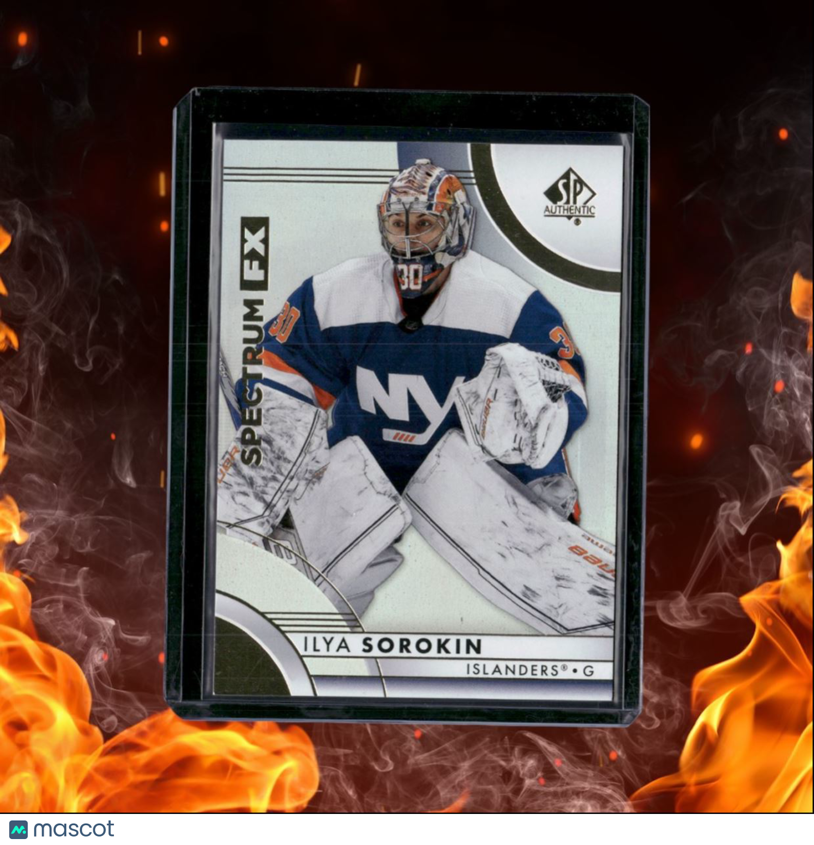 2023-24 SP Authentic Ilya Sorokin Spectrum FX #S-15