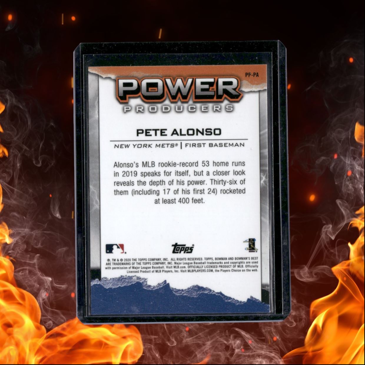 2020 Bowman's Best Pete Alonso Power Producers #PP-PA