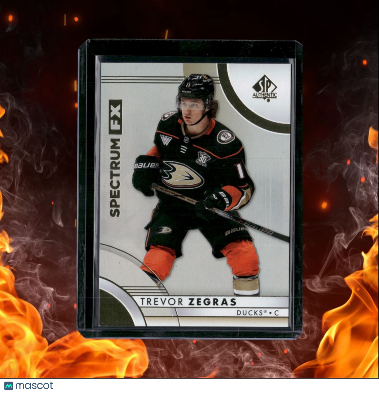 2023-24 SP Authentic Trevor Zegras Spectrum FX #S-38