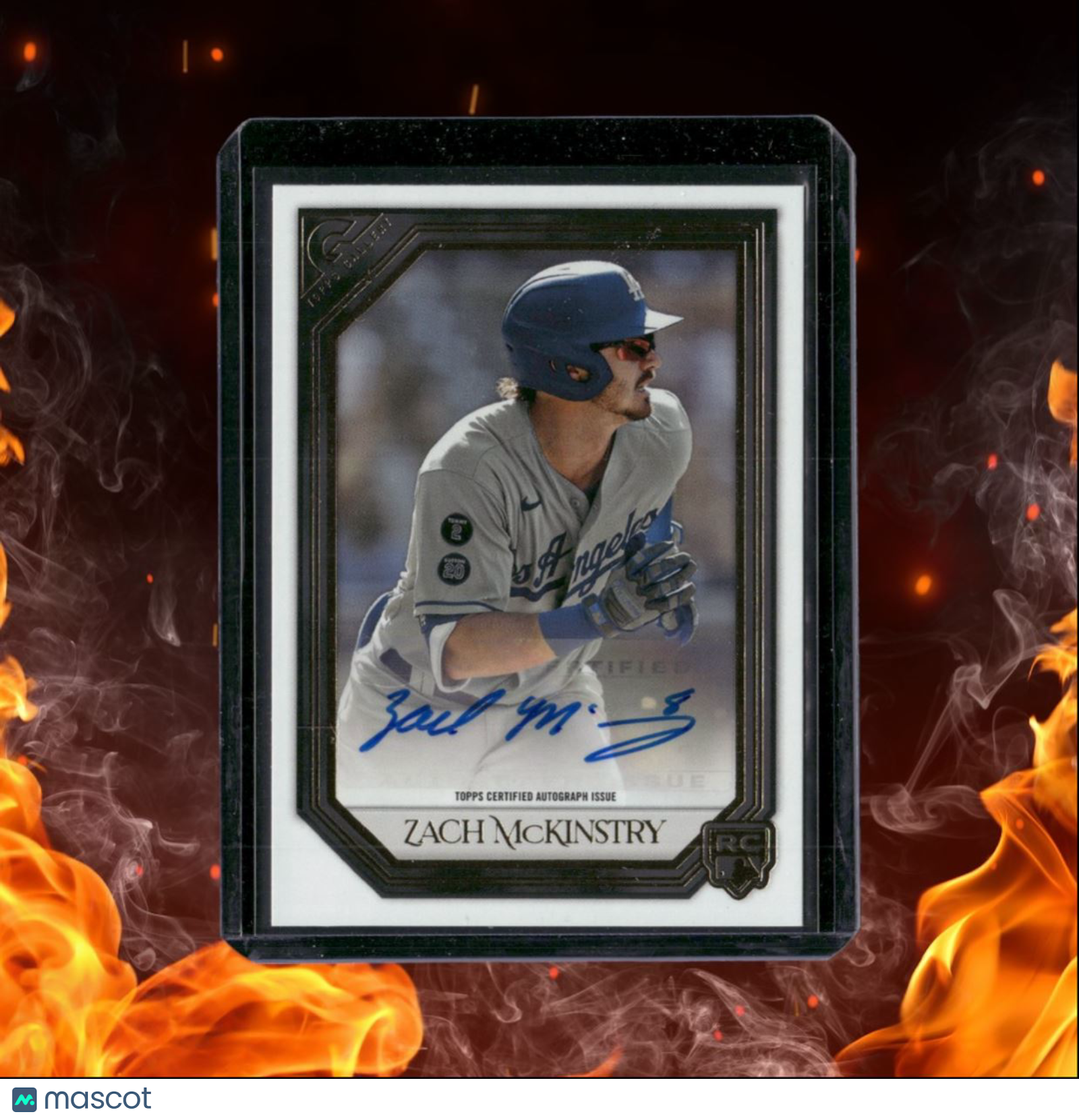 2021 Topps Gallery Zach McKinstry Rookie Auto #RA-ZM