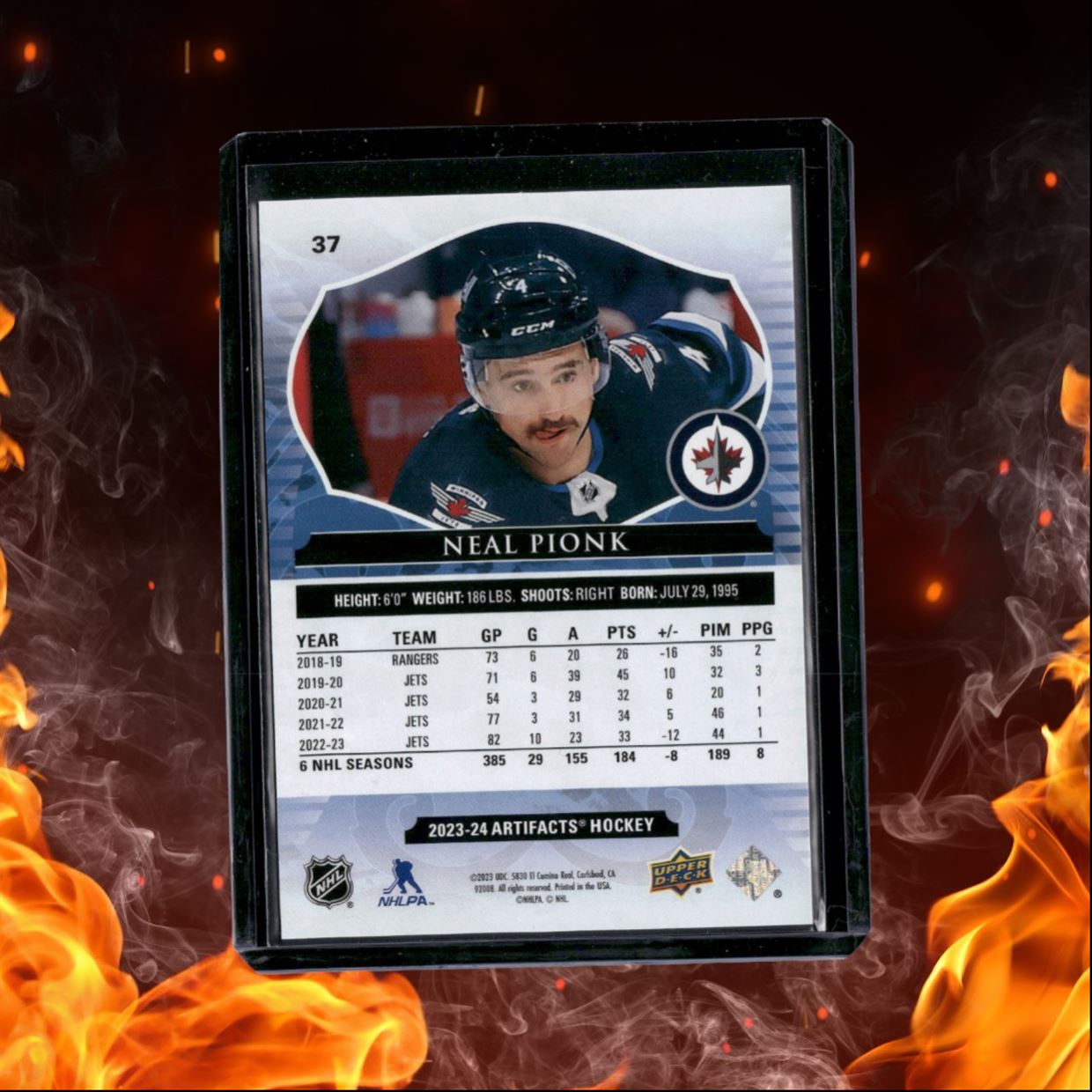 2023-24 Upper Deck Artifacts Neal Pionk Autumn 30/75 #37