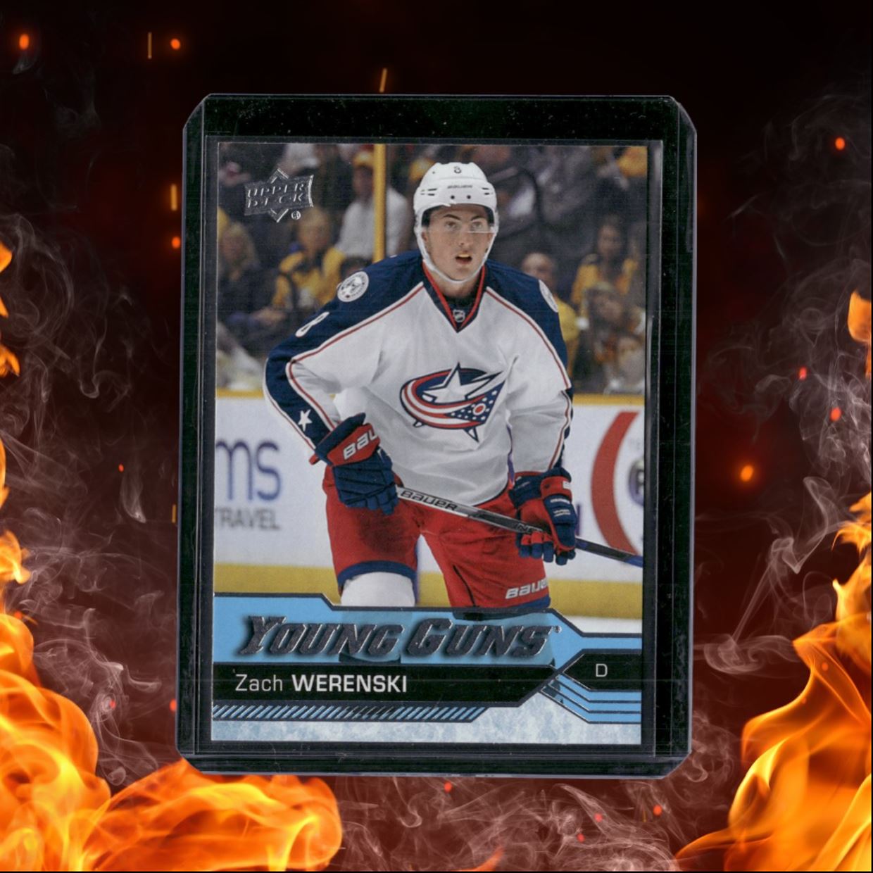2016-17 Upper Deck Zach Werenski Young Guns Rookie #224