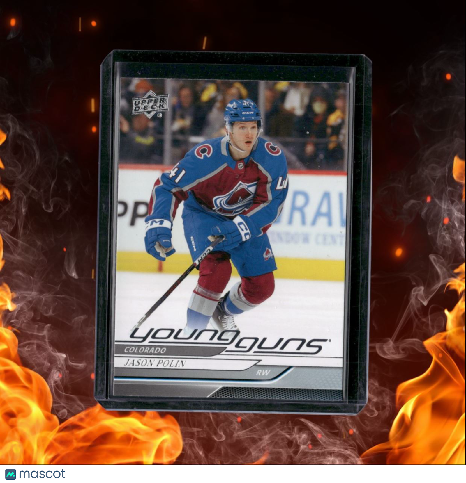 2024-25 Upper Deck Jason Polin Young Guns Rookie #210