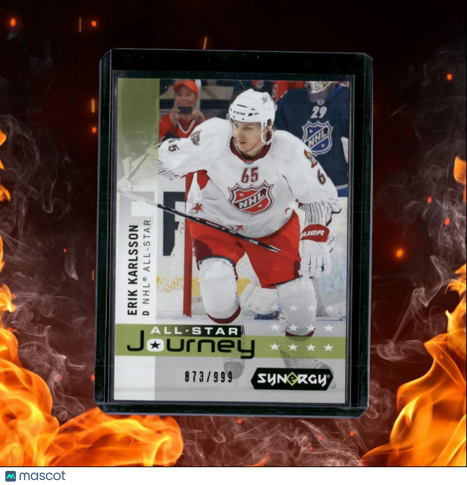 2019-20 Upper Deck Synergy Erik Karlsson All-Star Journey 1st Appearance 873/999