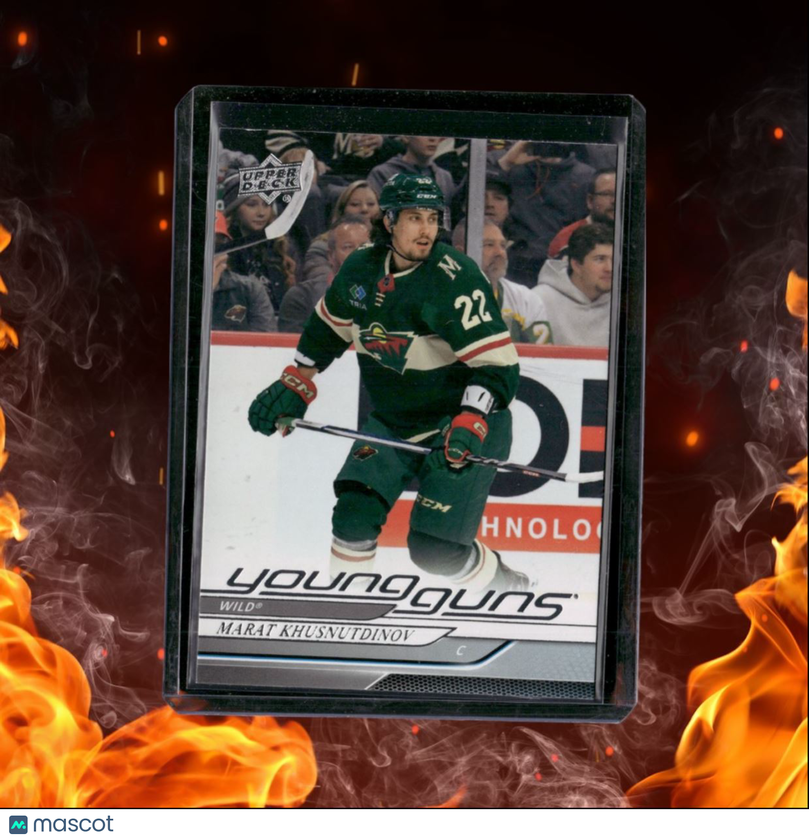 2024-25 Upper Deck Marat Khusnutdinov Young Guns Rookie #243