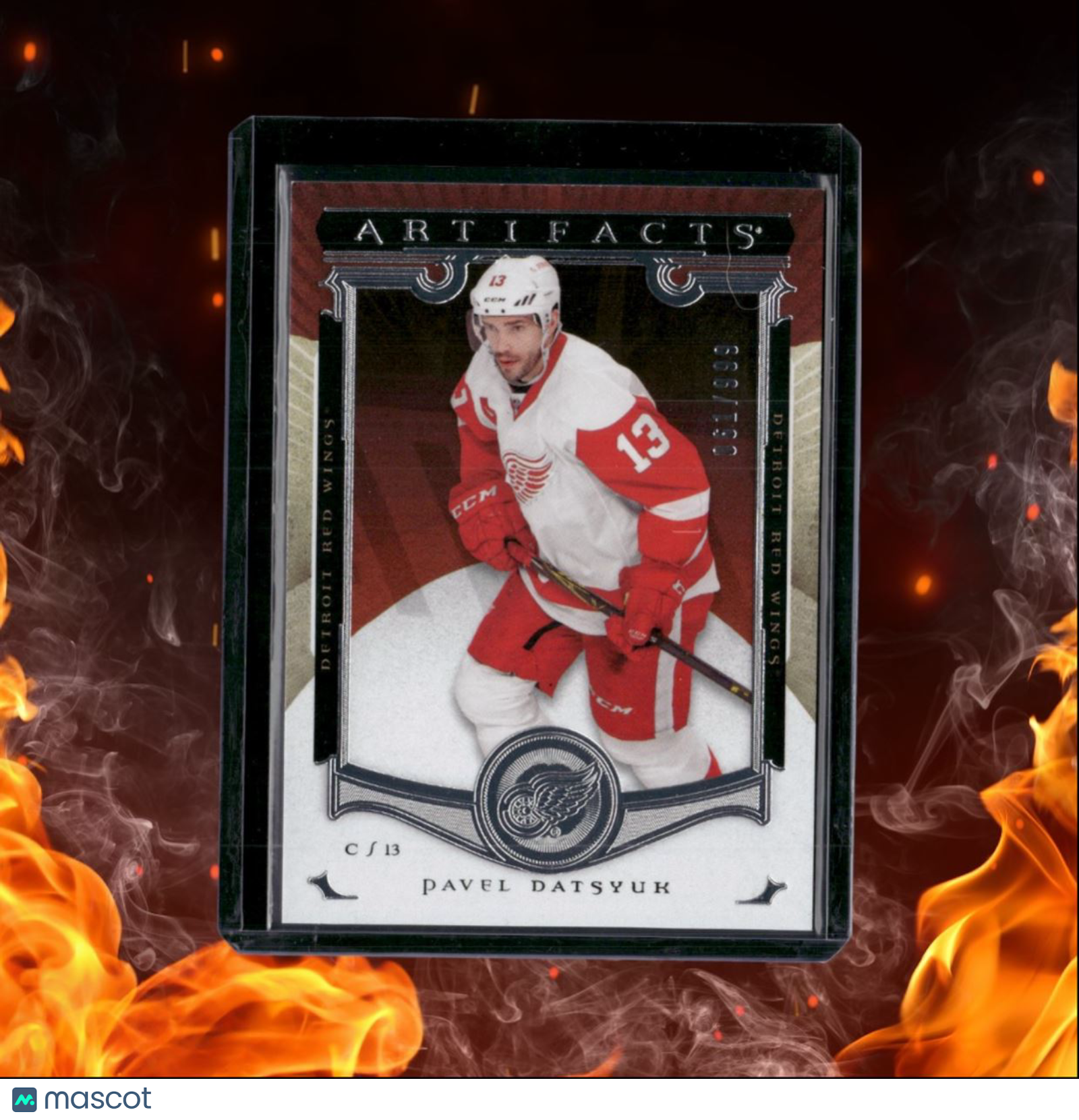 2015-16 Upper Deck Artifacts Pavel Datsyuk 061/999 #101