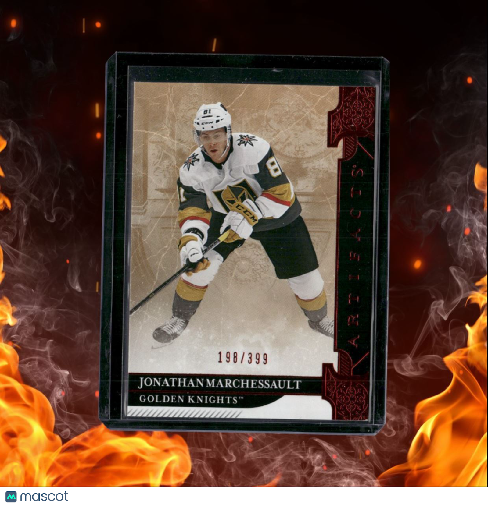 2019-20 Upper Deck Artifacts Jonathan Marchessault Ruby Red 198/399 #141
