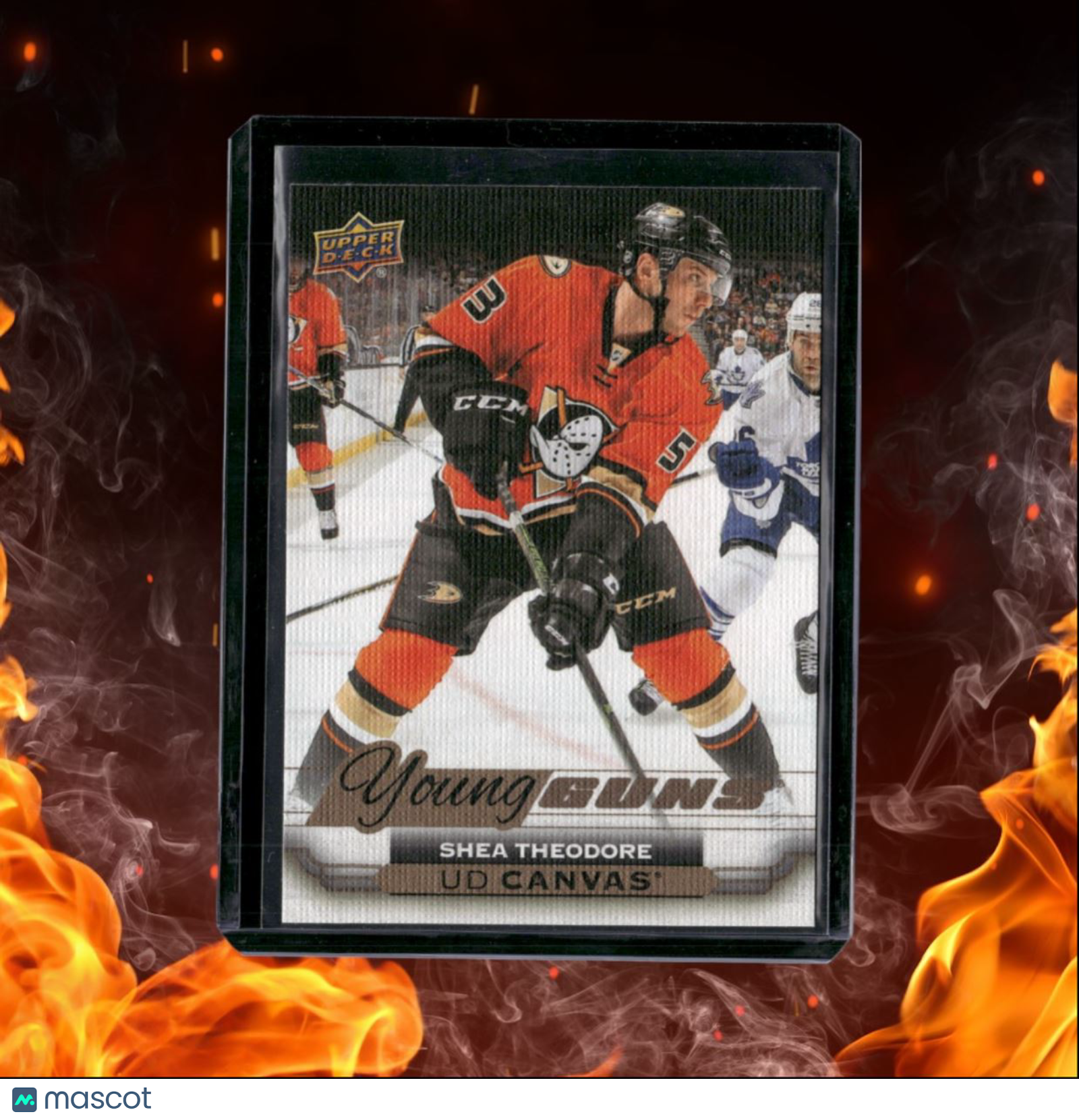 2015-16 Upper Deck Shea Theodore Canvas Young Guns Rookie #C227