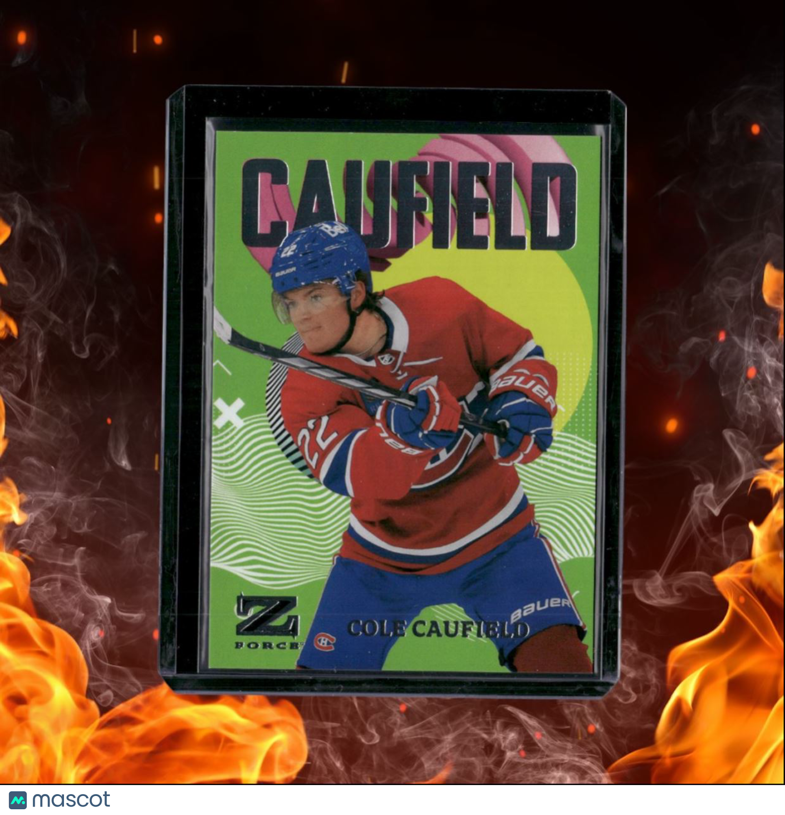 2023-24 Skybox Metal Universe Cole Caufield Z-Force #3