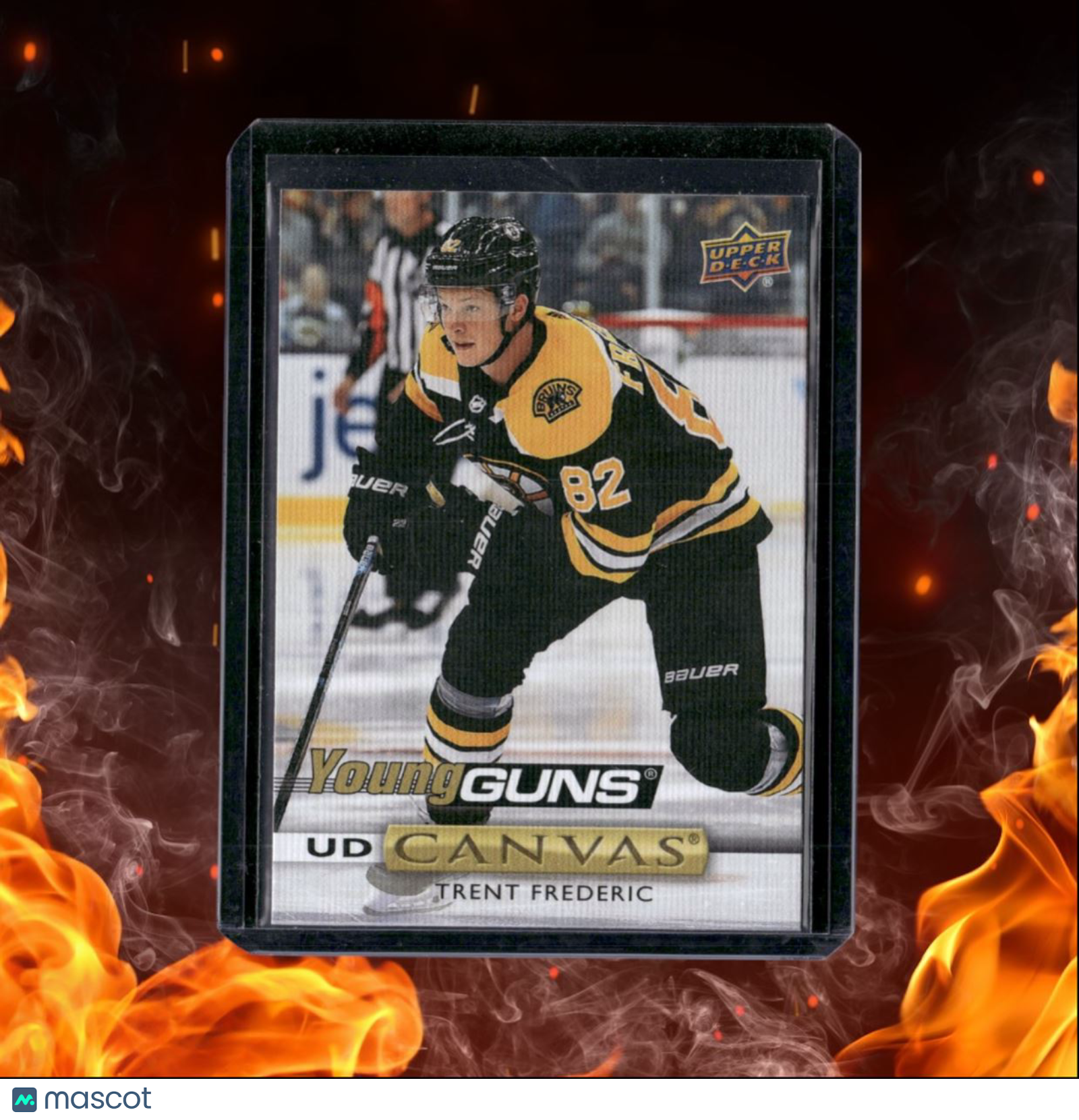 2019-20 Upper Deck Trent Frederic UD Canvas Young Guns Rookie #C119