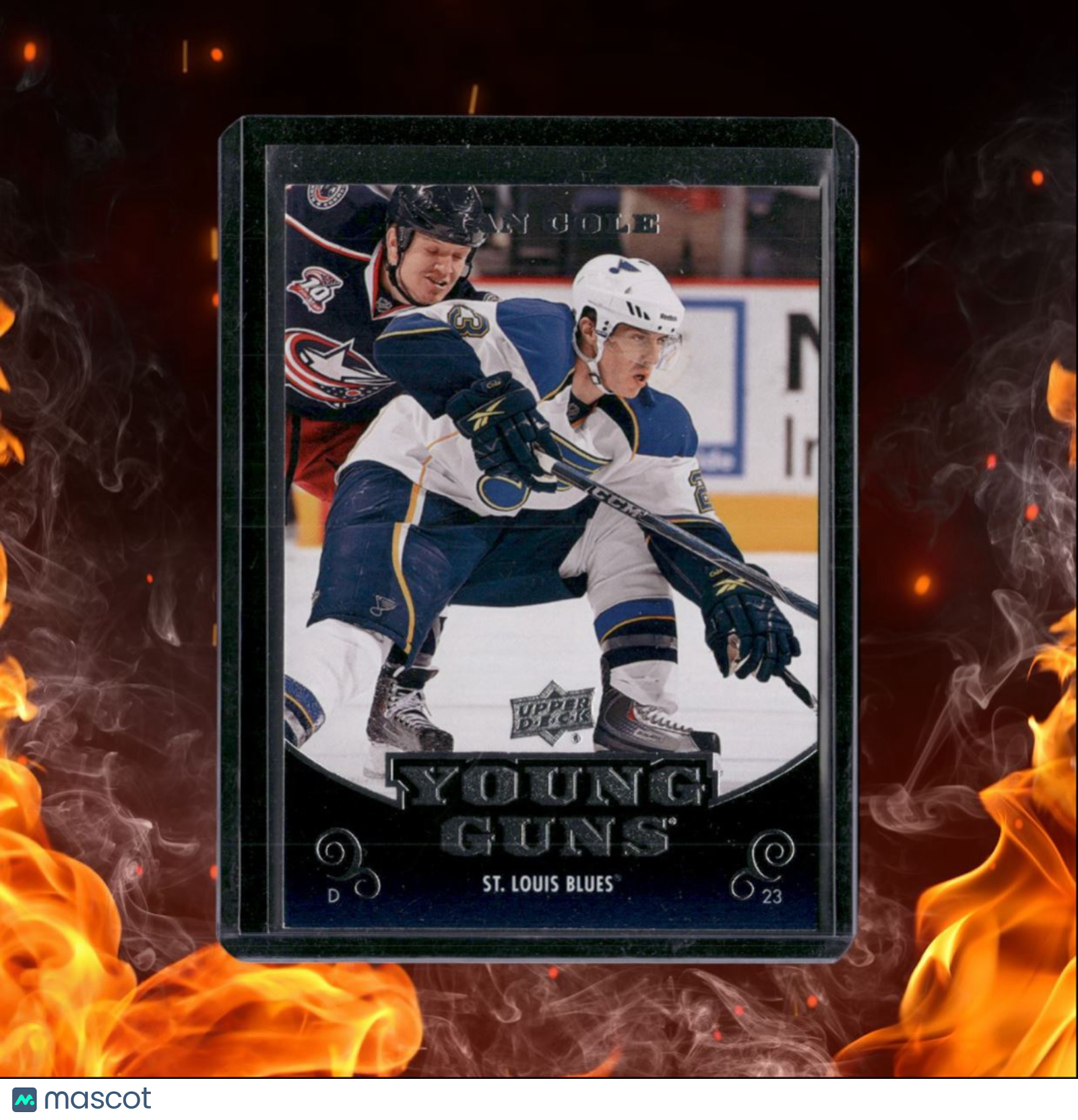 2010-11 Upper Deck Ian Cole Young Guns Rookie #491