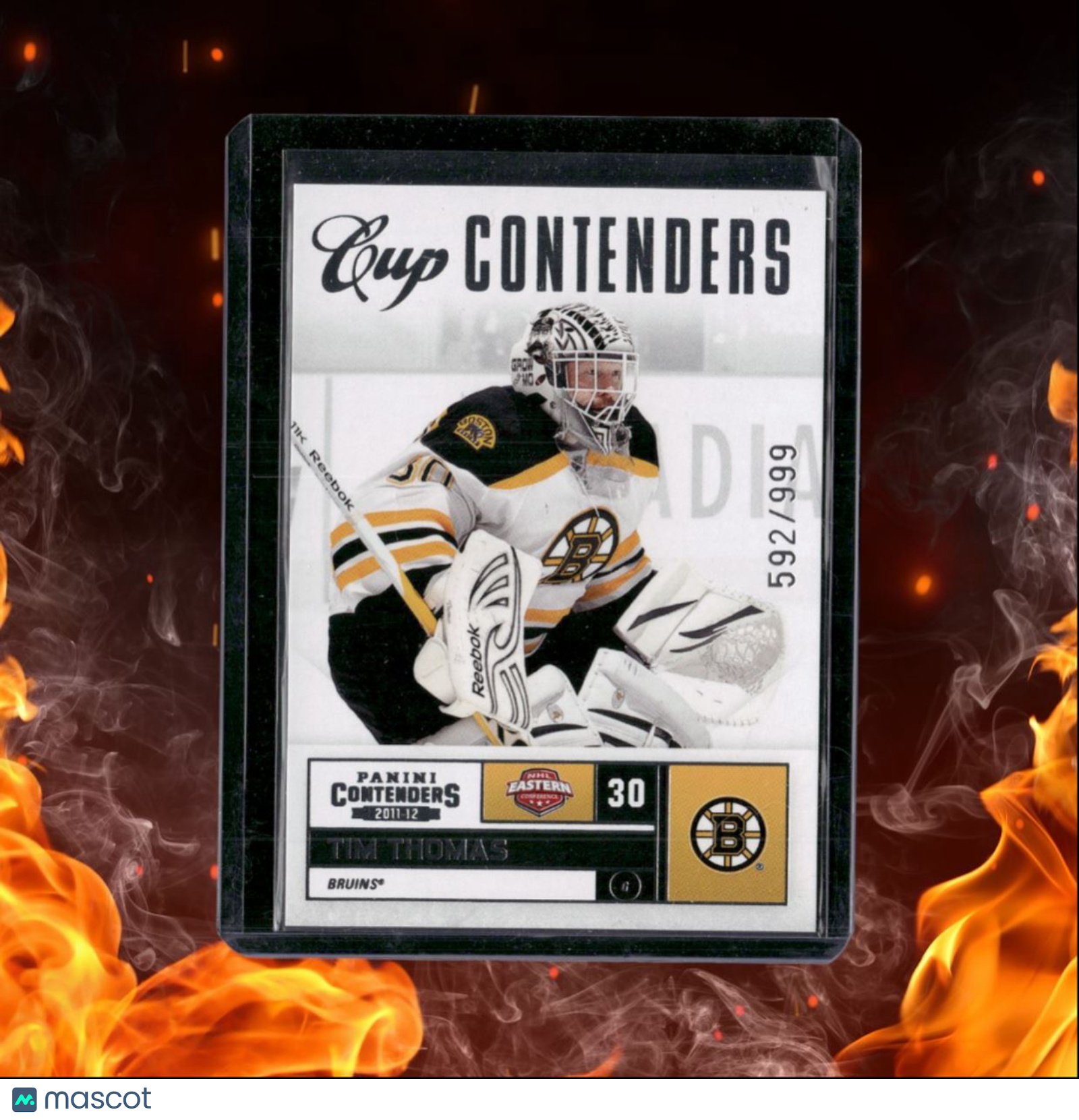 2011-12 Panini Contenders Tim Thomas Cup Contenders 592/999 #105