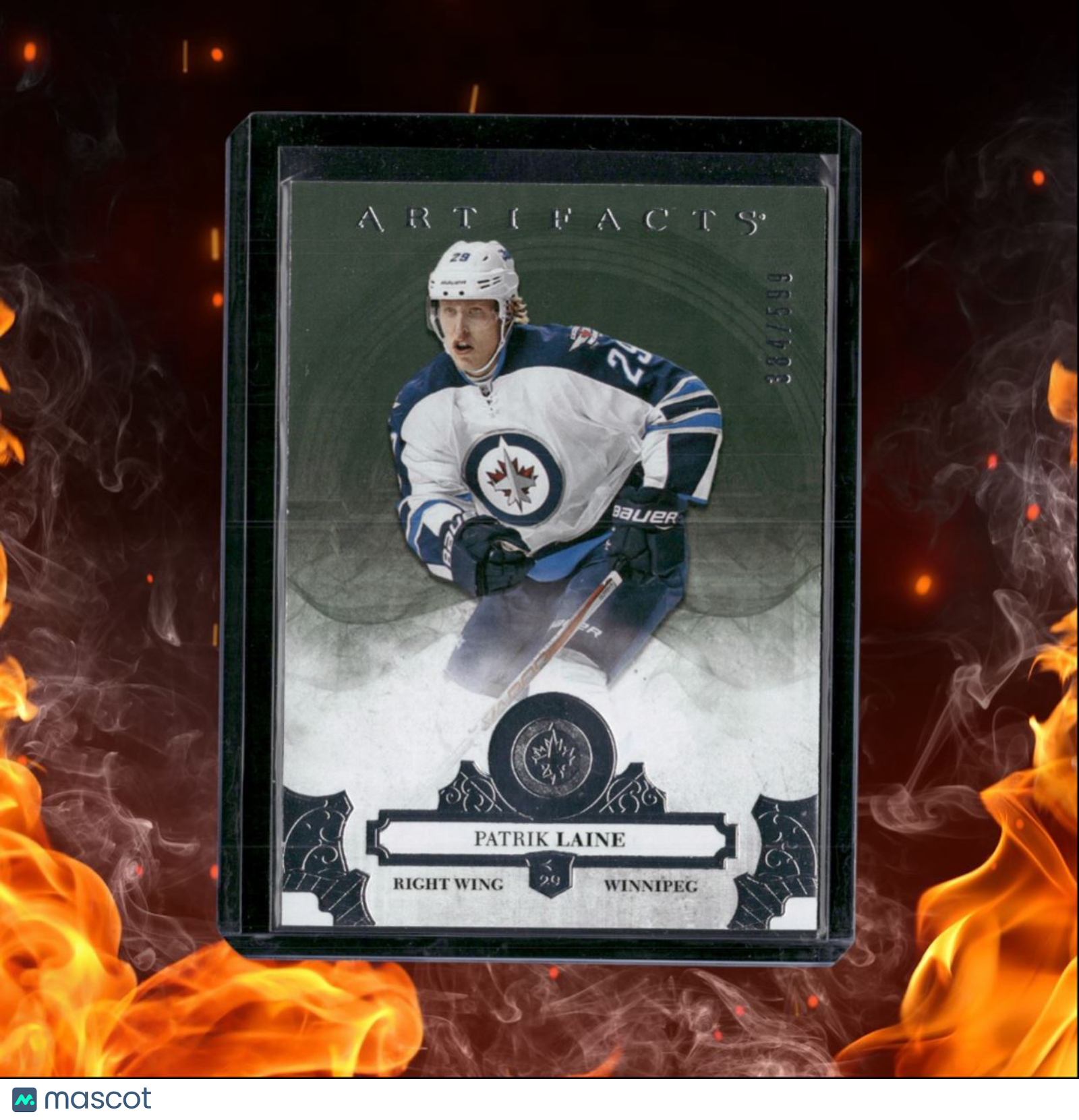 2017-18 Upper Deck Artifacts Patrik Laine Silver 384/599 #127