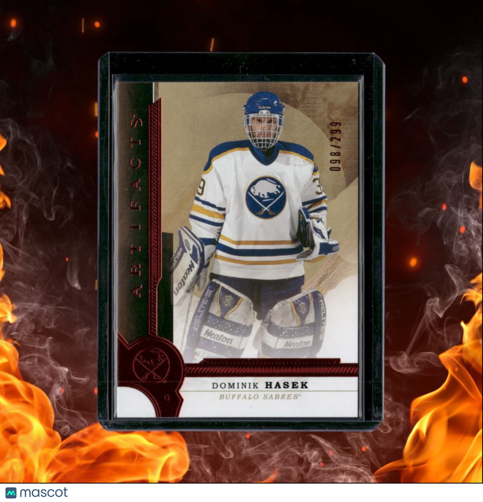 2016-17 Upper Deck Artifacts Dominik Hasek Ruby Red 098/299 #151