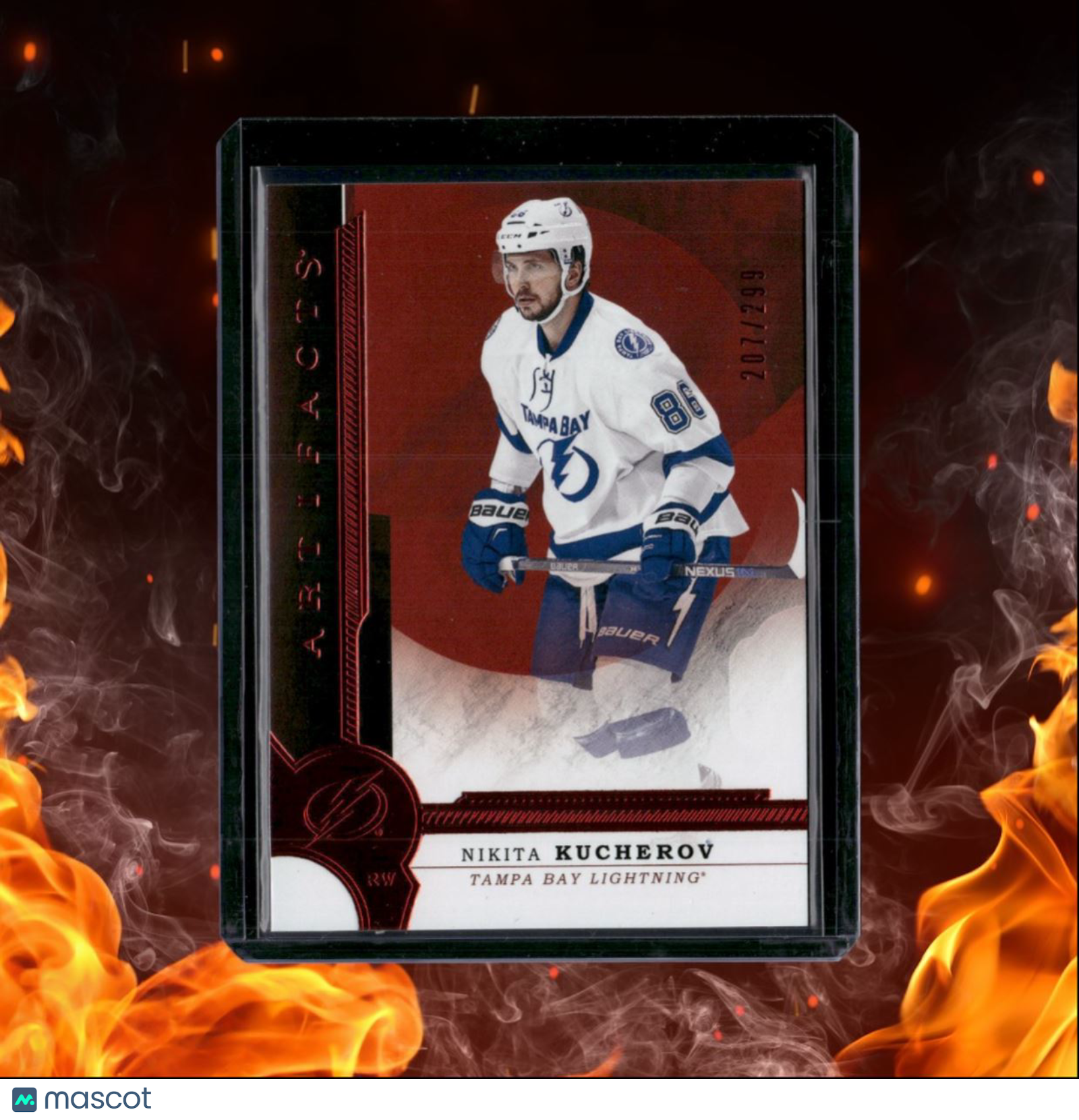 2016-17 Upper Deck Artifacts Nikita Kucherov Ruby Red 207/299 #114