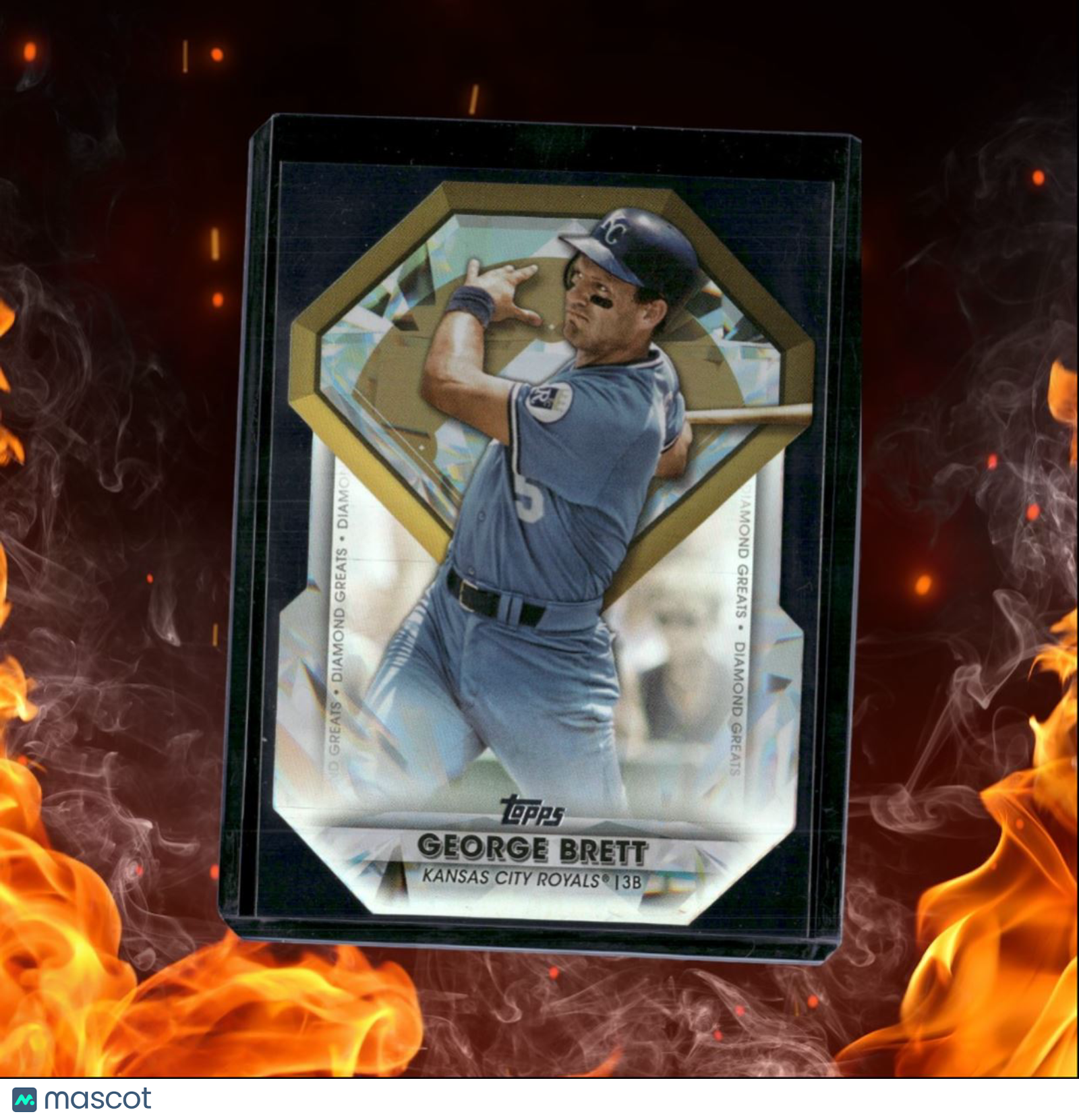 2022 Topps George Brett Diamond Greats Die Cuts #DGDC-35