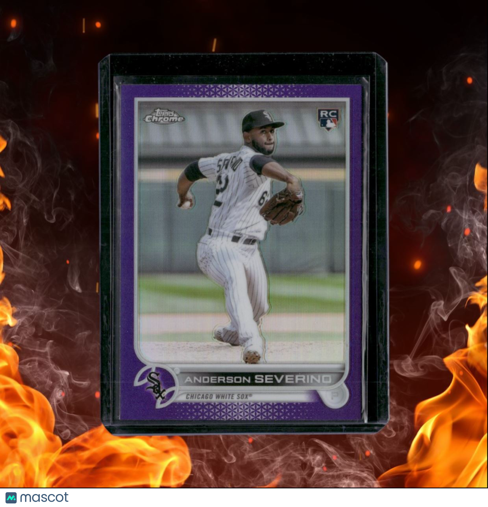 2022 Topps Chrome Update Anderson Severino Purple Rookie #USC22