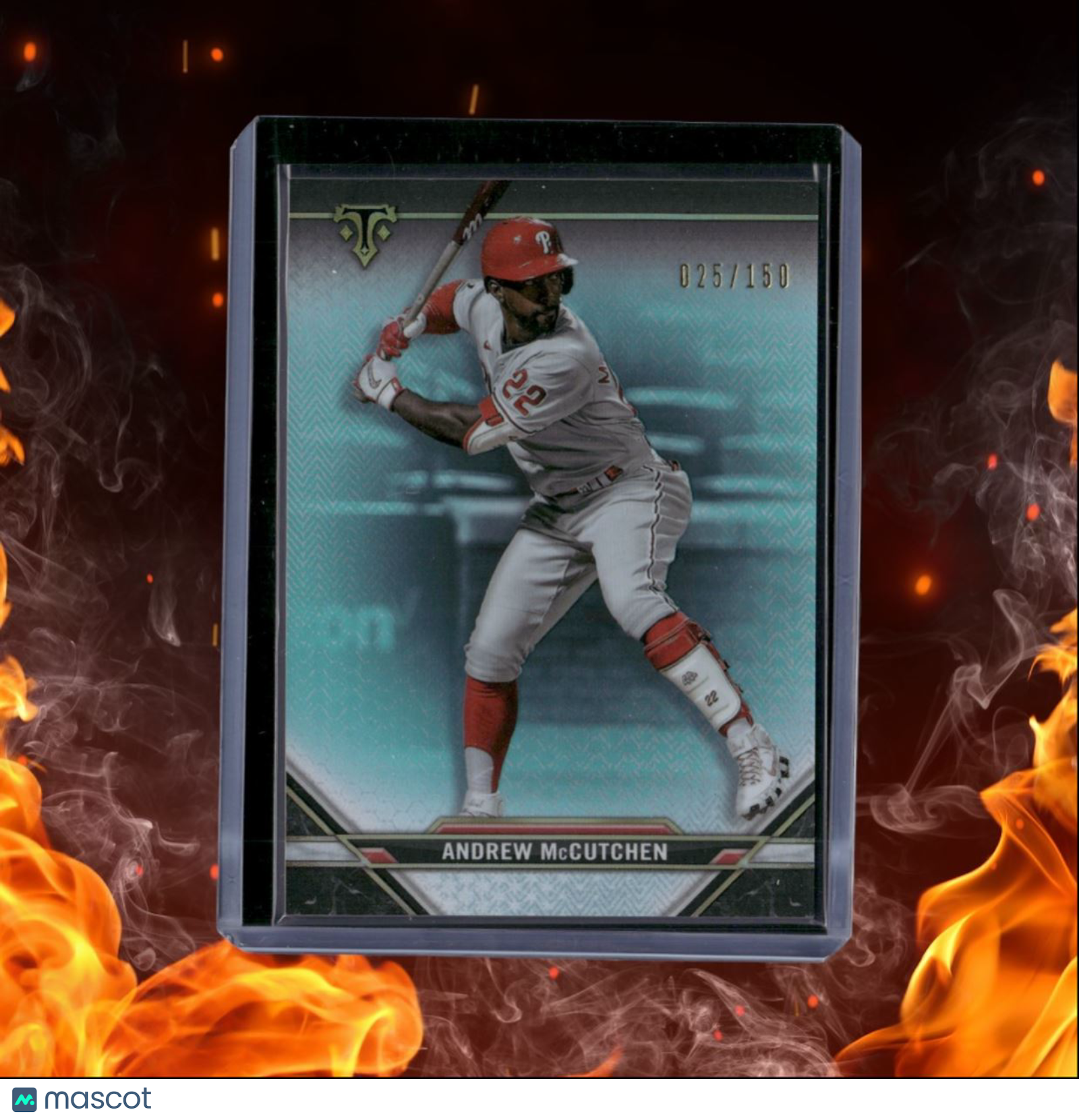 2021 Topps Triple Threads Andrew McCutchen Aquamarine 025/150 #98