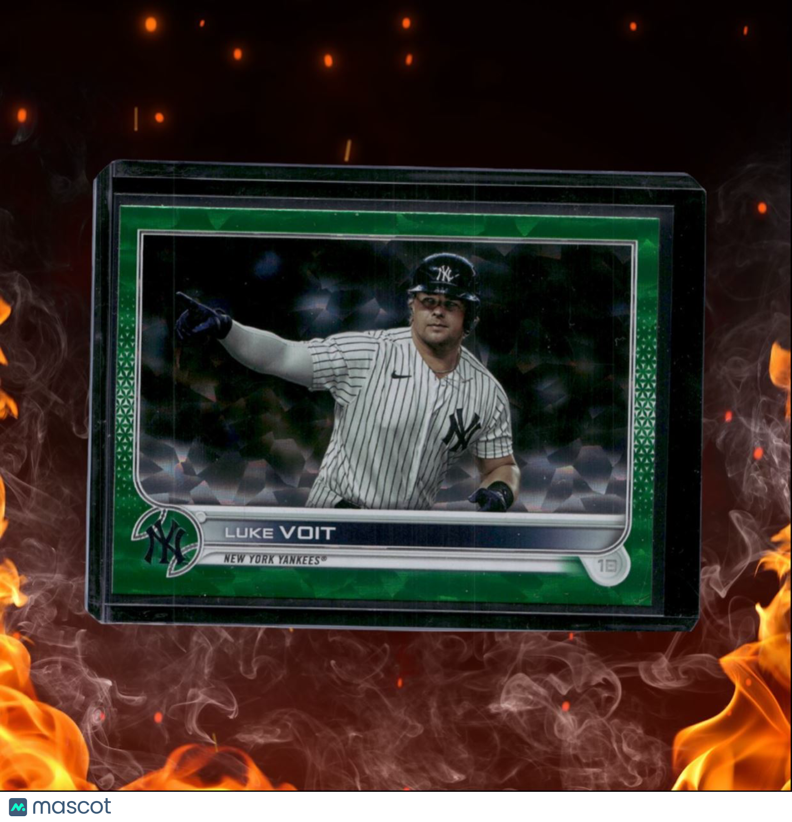 2022 Topps Luke Voit Green Foilboard 081/499 #445