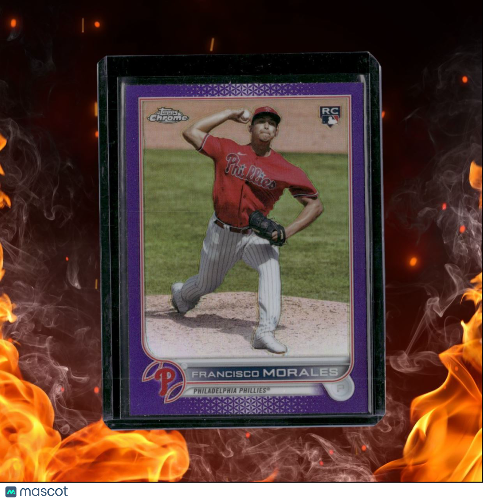 2022 Topps Chrome Update Francisco Morales Purple Rookie #USC168