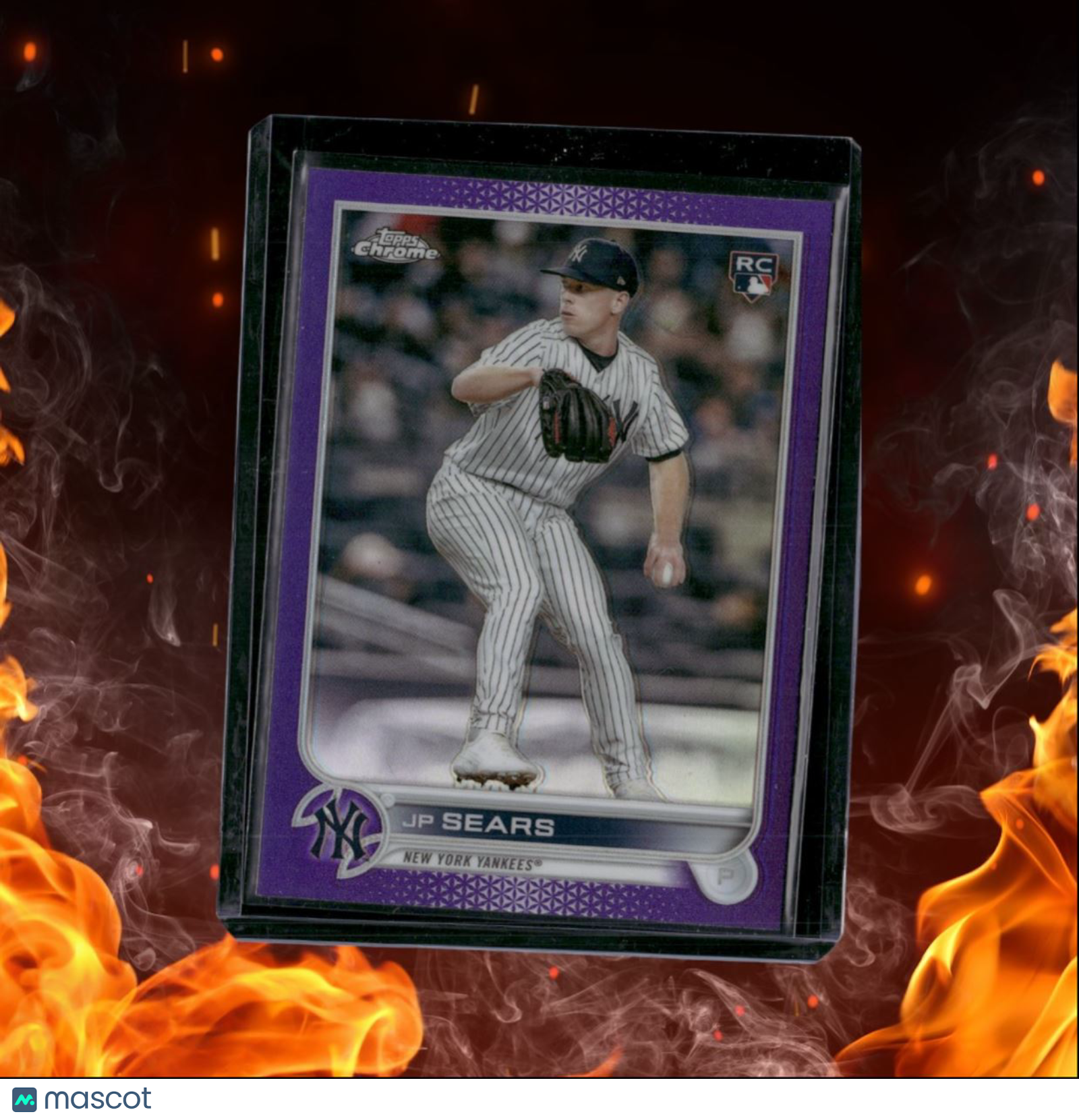 2022 Topps Chrome JP Spears Purple Rookie #USC110