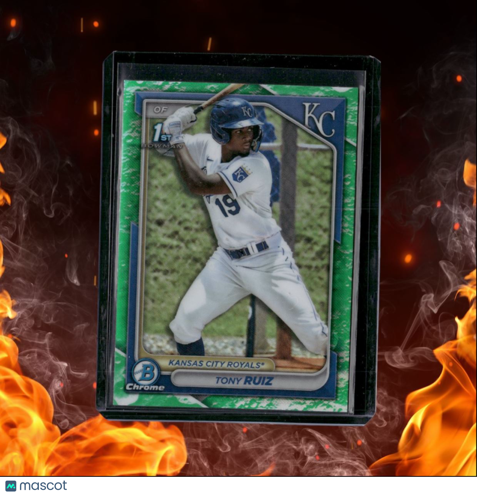 2024 Bowman Chrome Prospects Tony Ruiz 1st Lunar Green #BCP-80