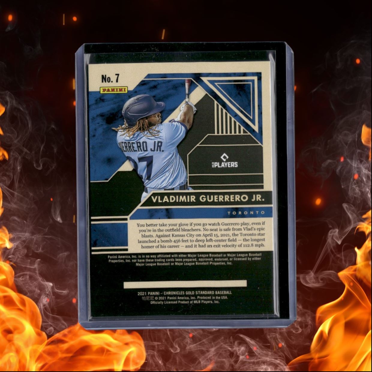 2021 Panini Chronicles Vladimir Guerrero Jr. Gold Standard #7