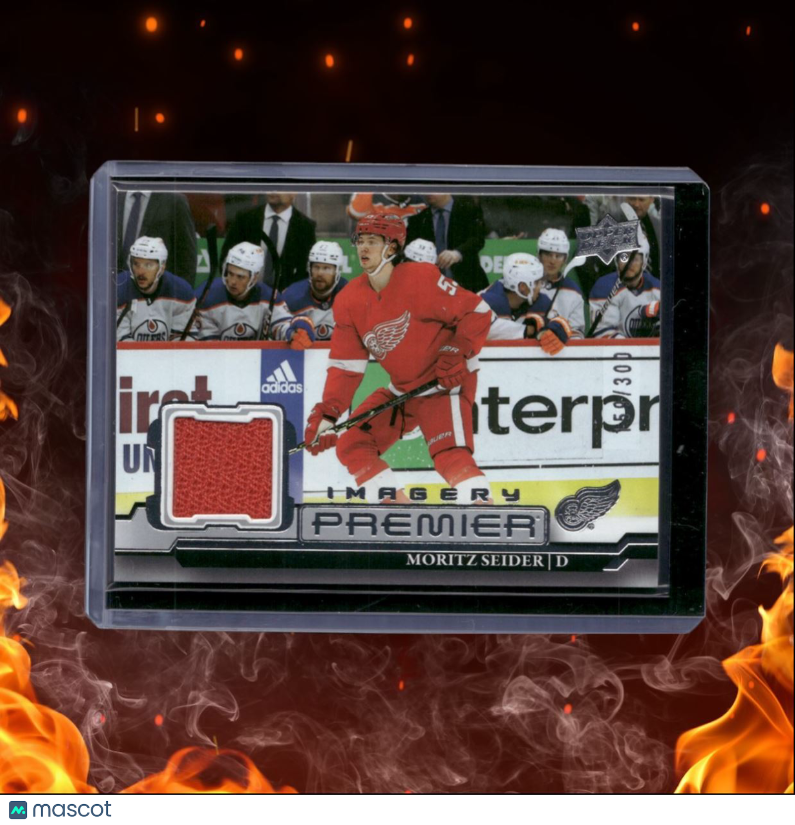 2022-23 Upper Deck Premier Moritz Seider Imagery Jersey 159/300 #GPVP-24