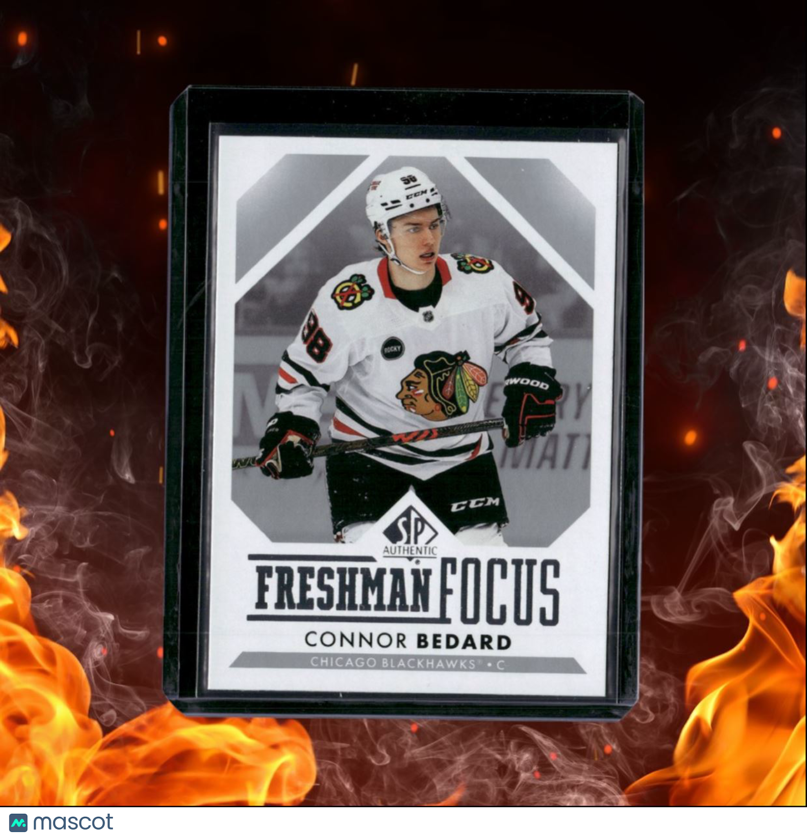 2023-24 SP Authentic Connor Bedard Freshman Focus Rookie #FF-1