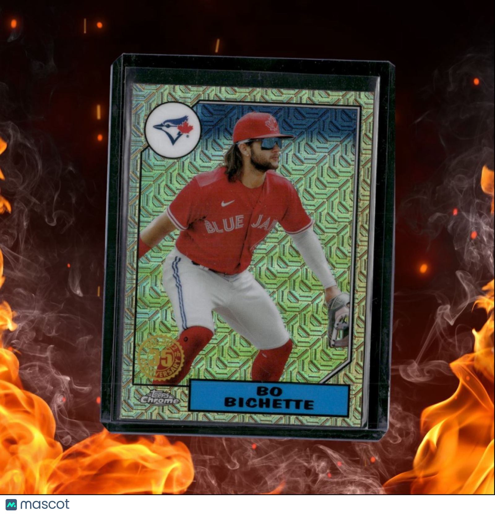 2023 Topps Chrome Bo Bichette Retro Gold Mojo #T87C-69