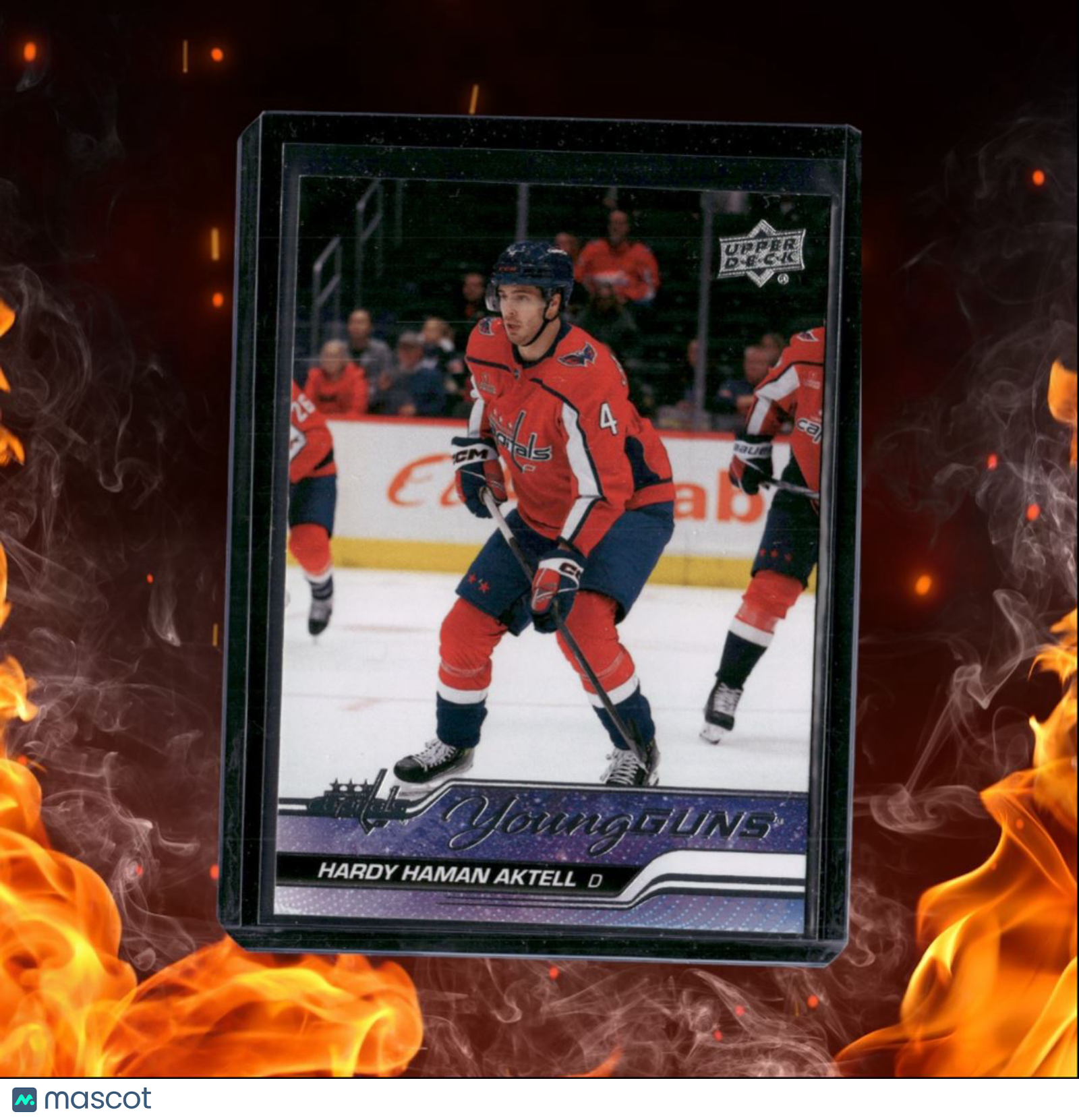 2023-24 Upper Deck Hardy Haman Aktell Young Guns Rookie #473