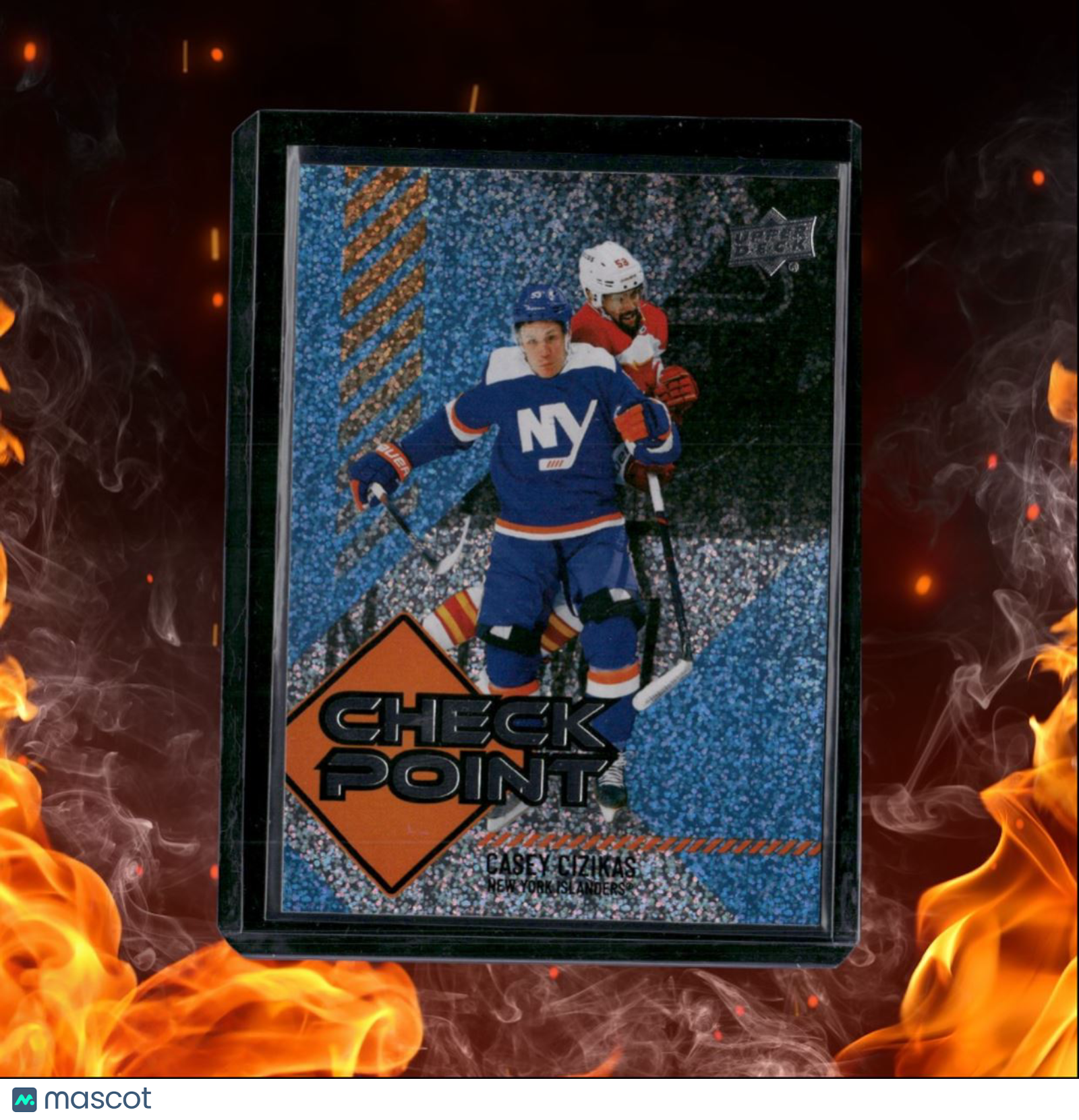 2024-25 Upper Deck Casey Cizikas Checkpoint Speckle #CP-15