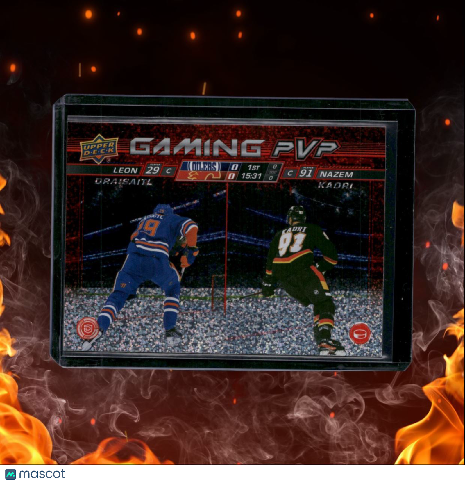 2024-25 Upper Deck Leon Draisaitl / Nazem Kadri Gaming PVP Speckle #GPVP-1