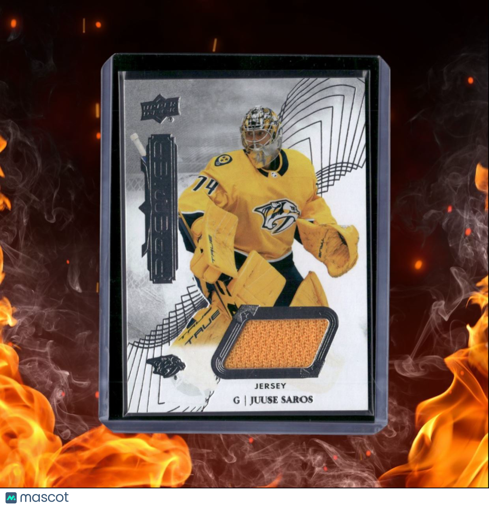 2022-23 Upper Deck Premier Juuse Saros Jersey #55
