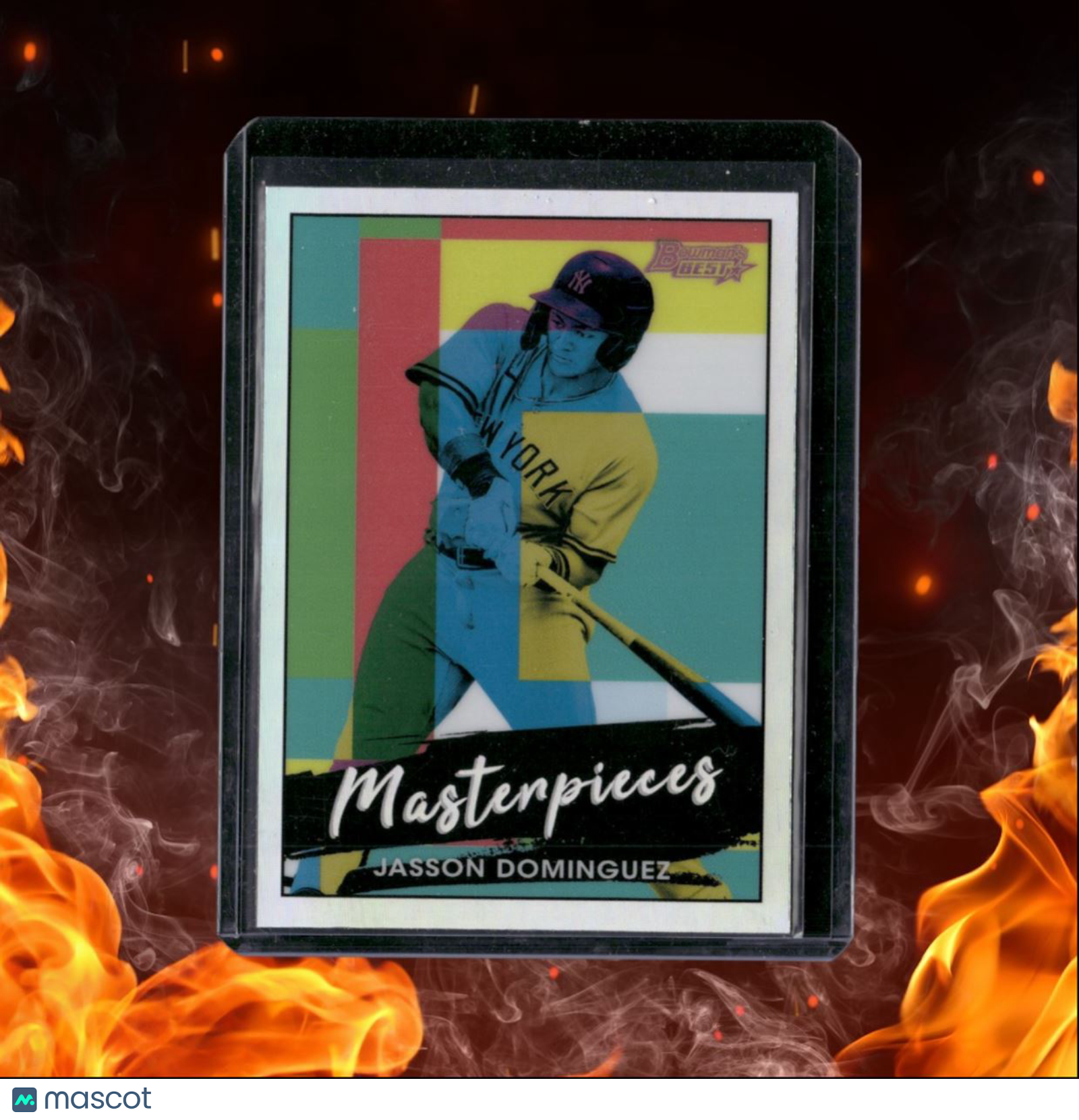 2021 Bowman's Best Jasson Dominguez Bowman Masterpieces Prospect (B) #BM-5