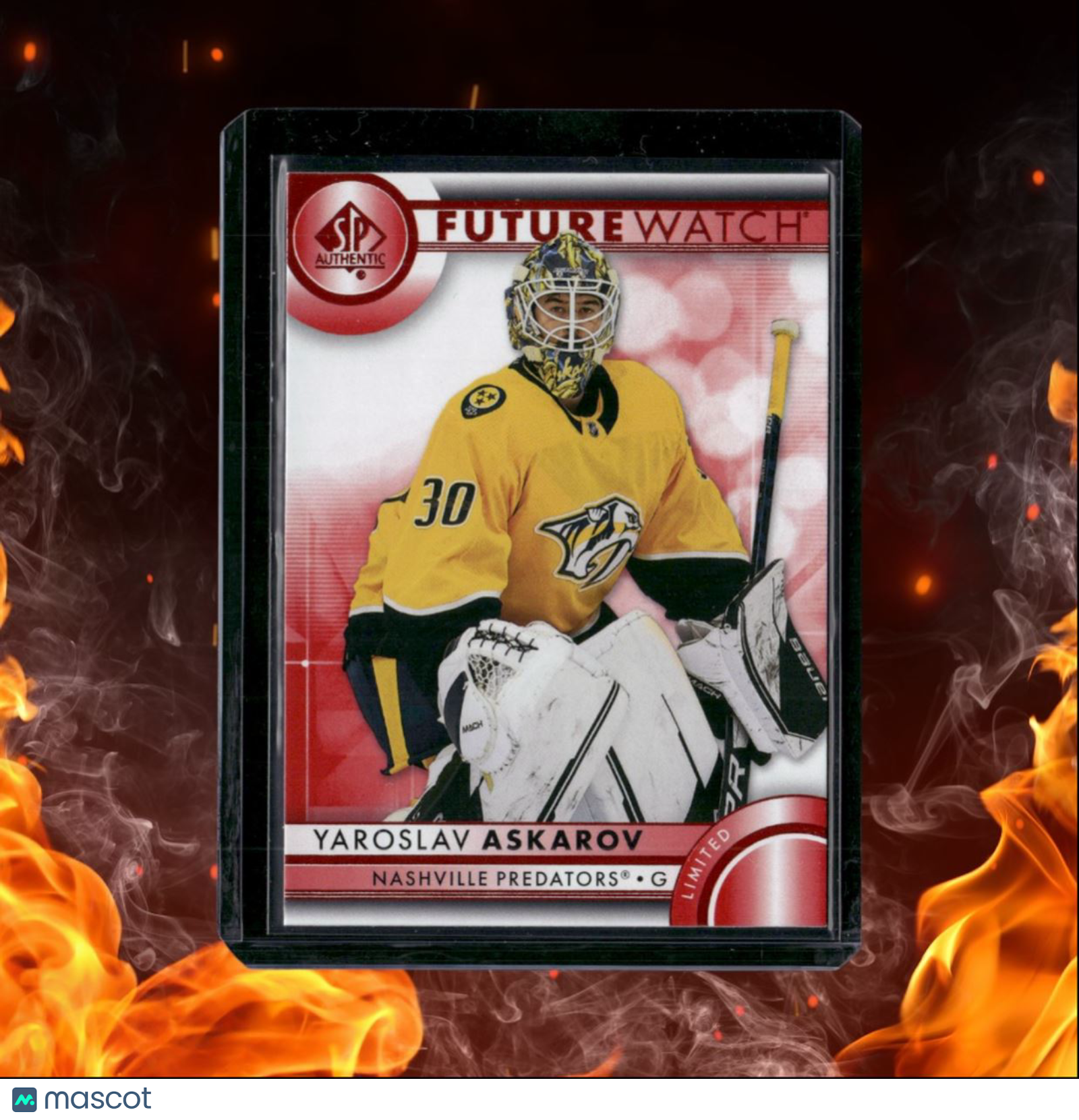 2023-24 SP Authentic Yaroslav Askarov Limited Red Rookie #116