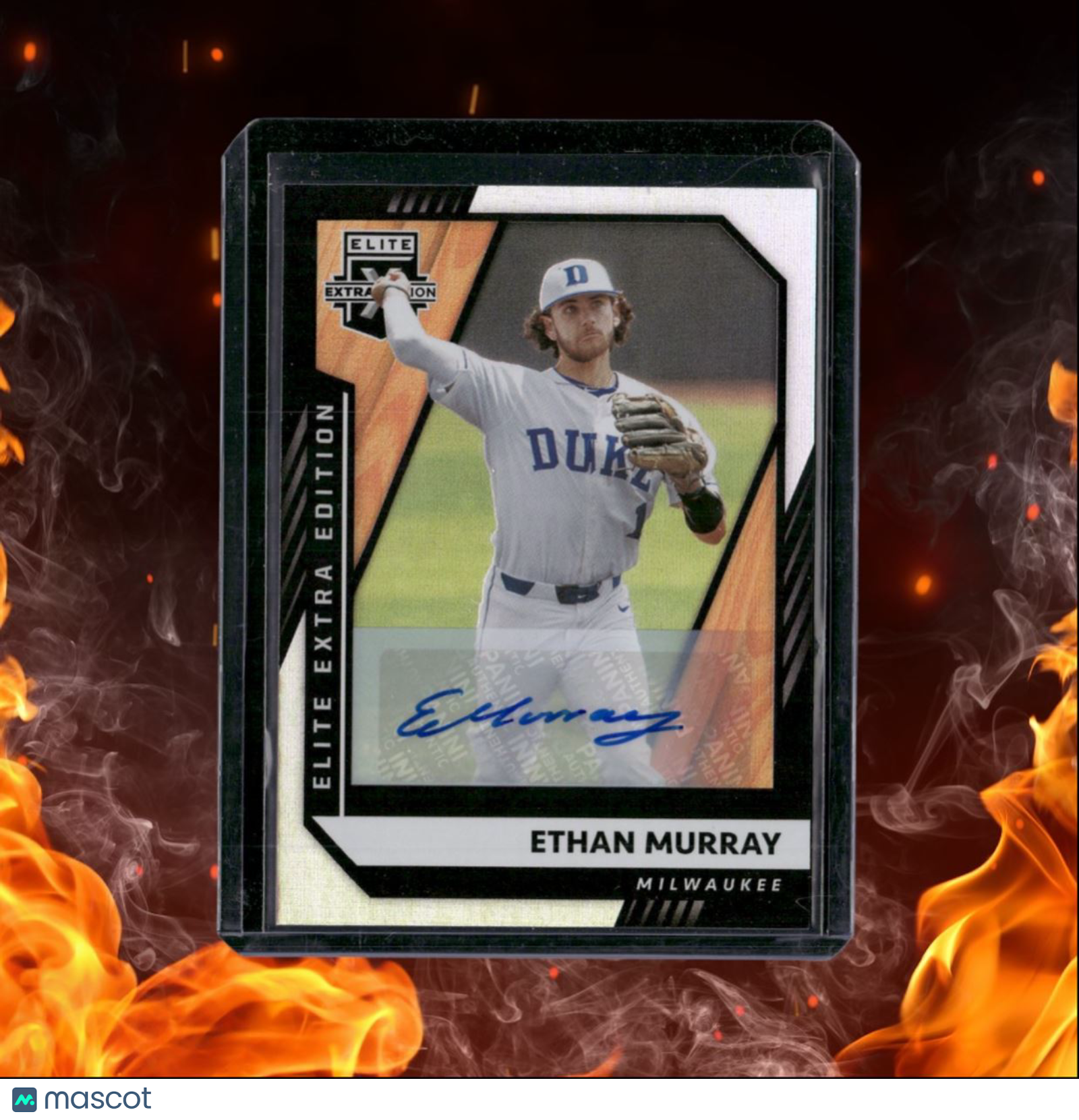 2021 Panini Elite Extra Edition Ethan Murray Prospect Auto #147