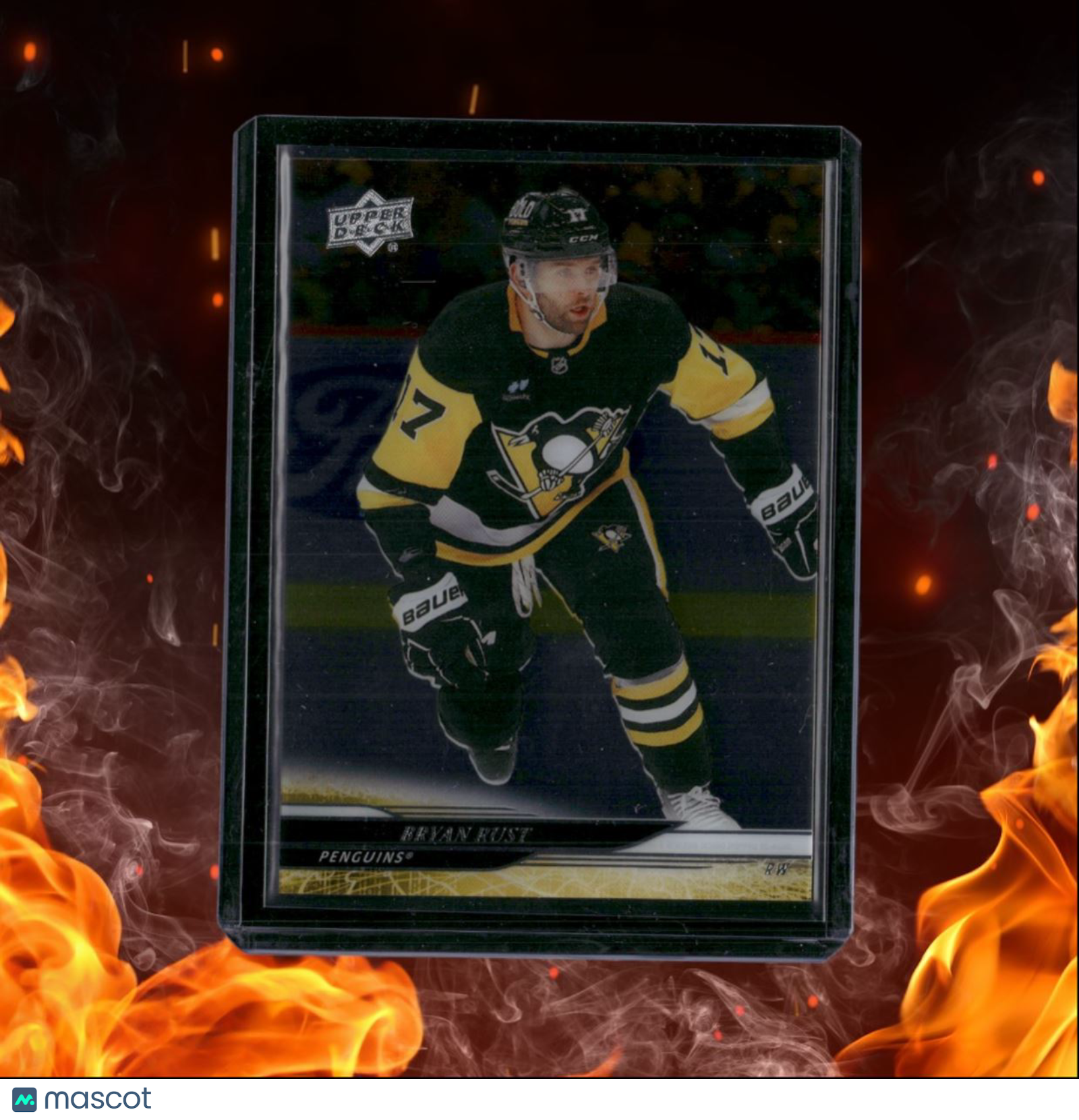 2024-25 Upper Deck Bryan Rust Clear Cut SSP #141
