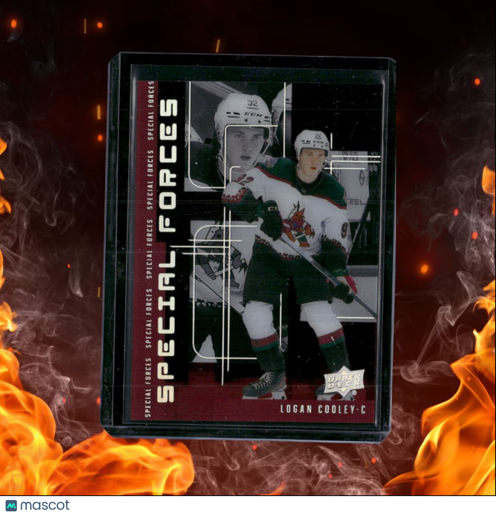 2023-24 Upper Deck Logan Cooley Special Forces SP Rookie #SF-18