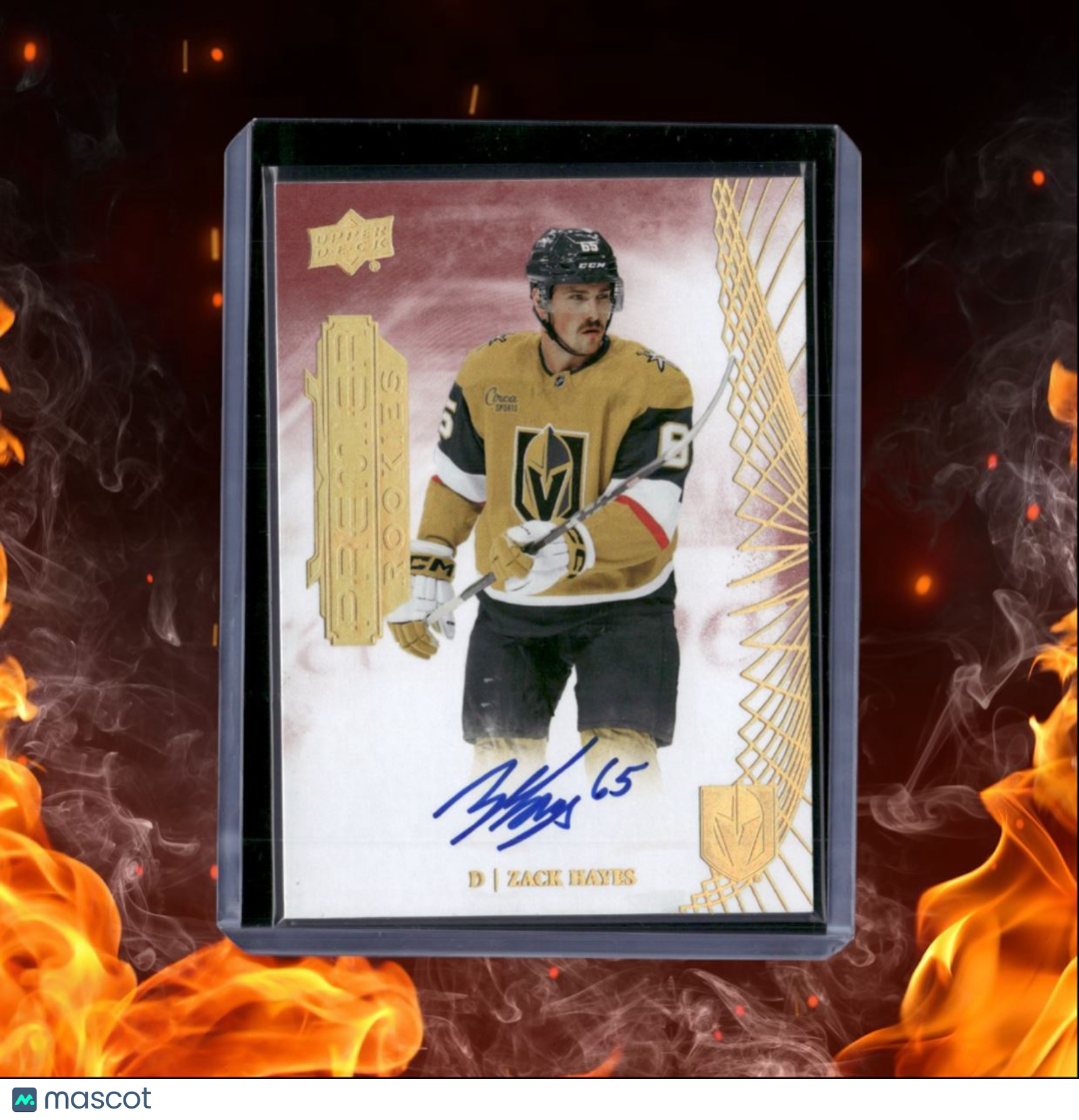 2022-23 Upper Deck Premier Pierre Engvall Red Rookie Auto #120