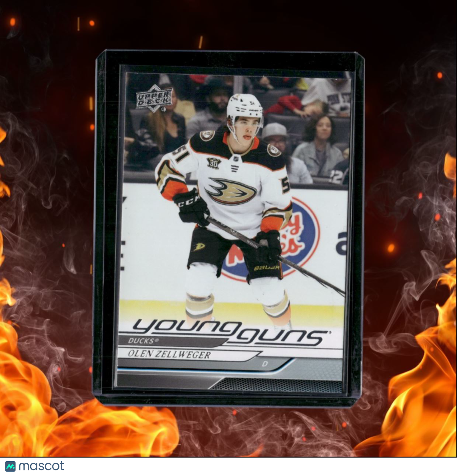 2024-25 Upper Deck Olen Zellweger Young Guns Rookie #236