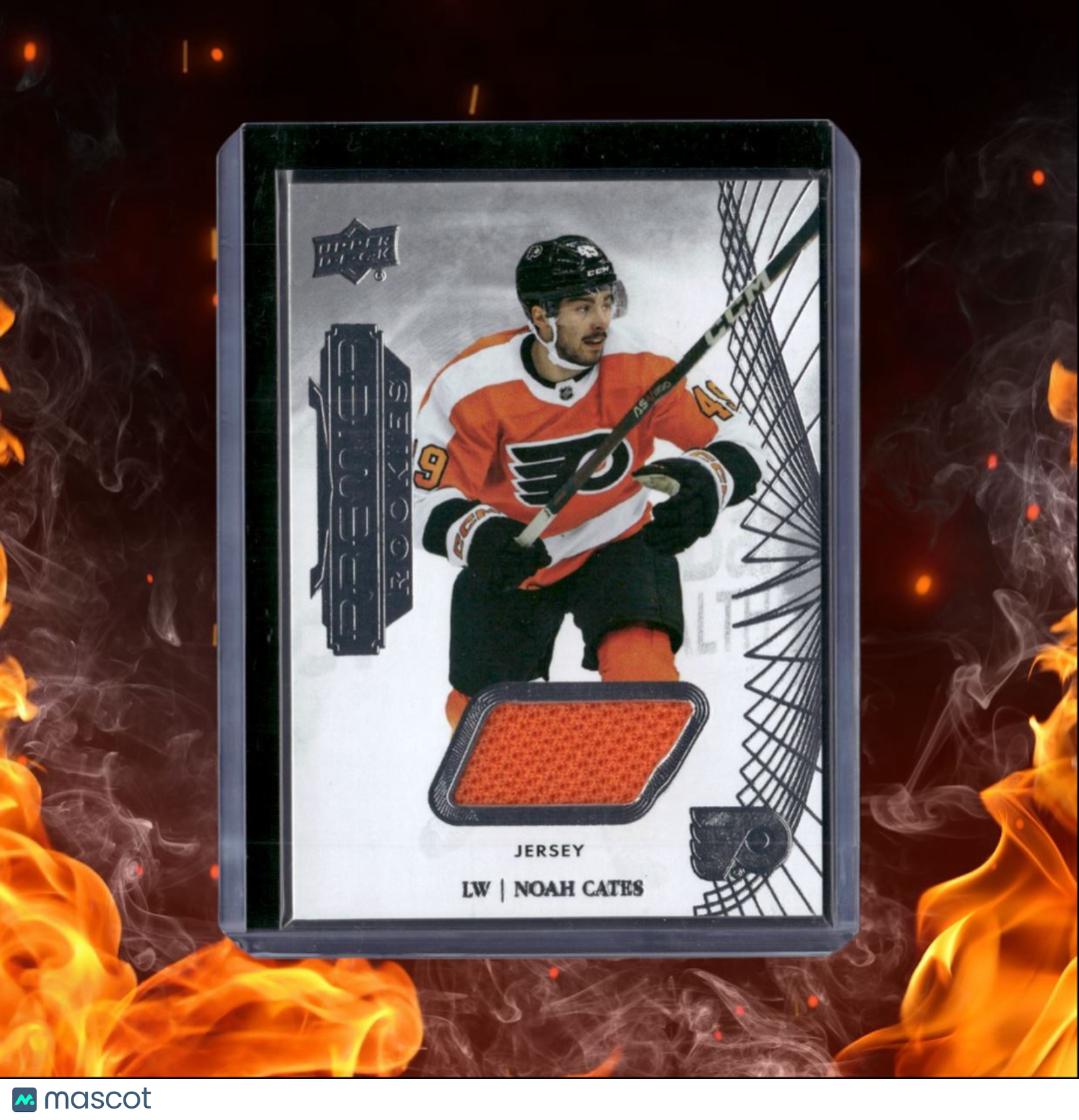2022-23 Upper Deck Premier Noah Cates Jersey Rookie #119