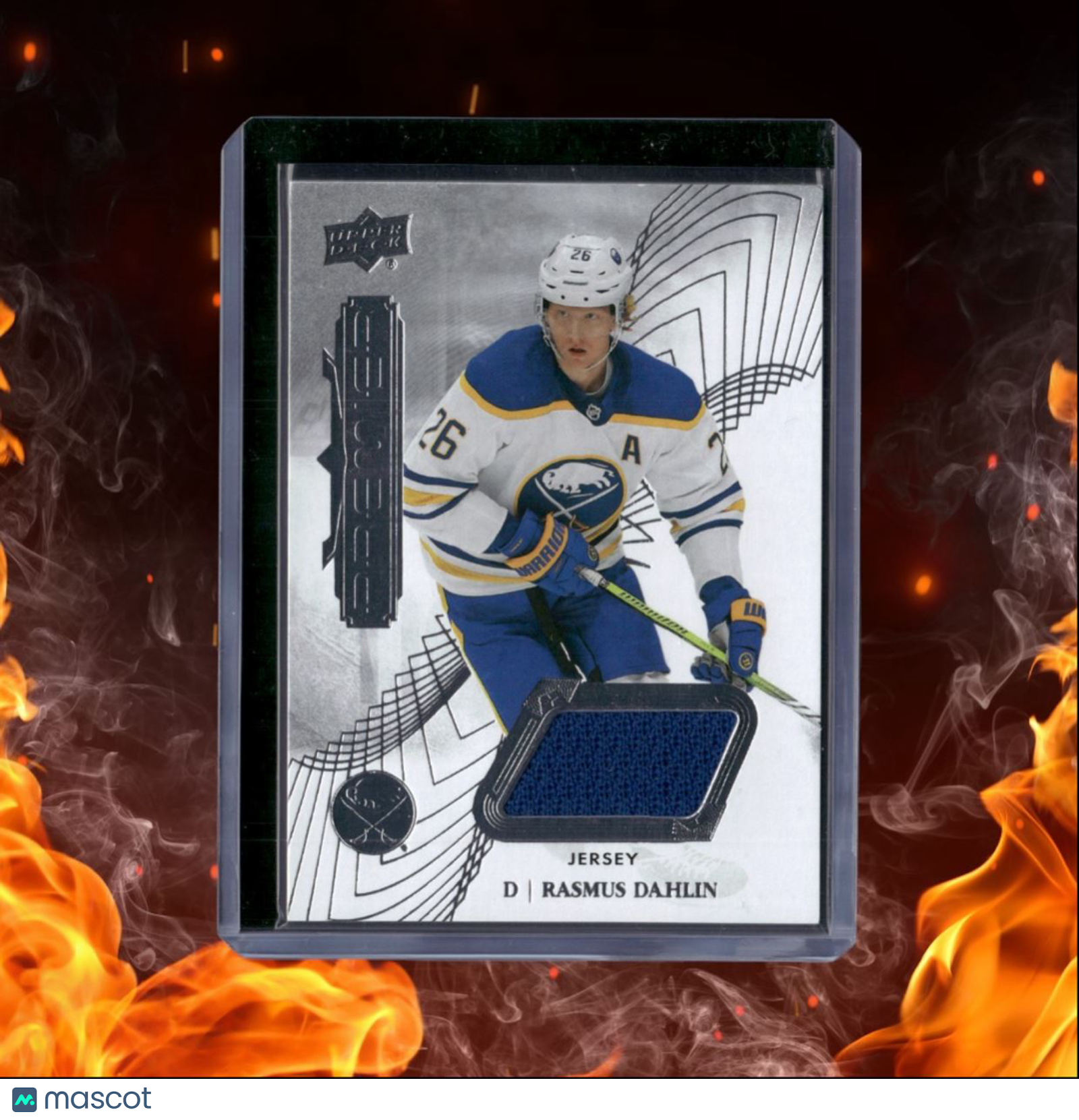 2022-23 Upper Deck Premier Rasmus Dahlin Jersey Game-Used #89