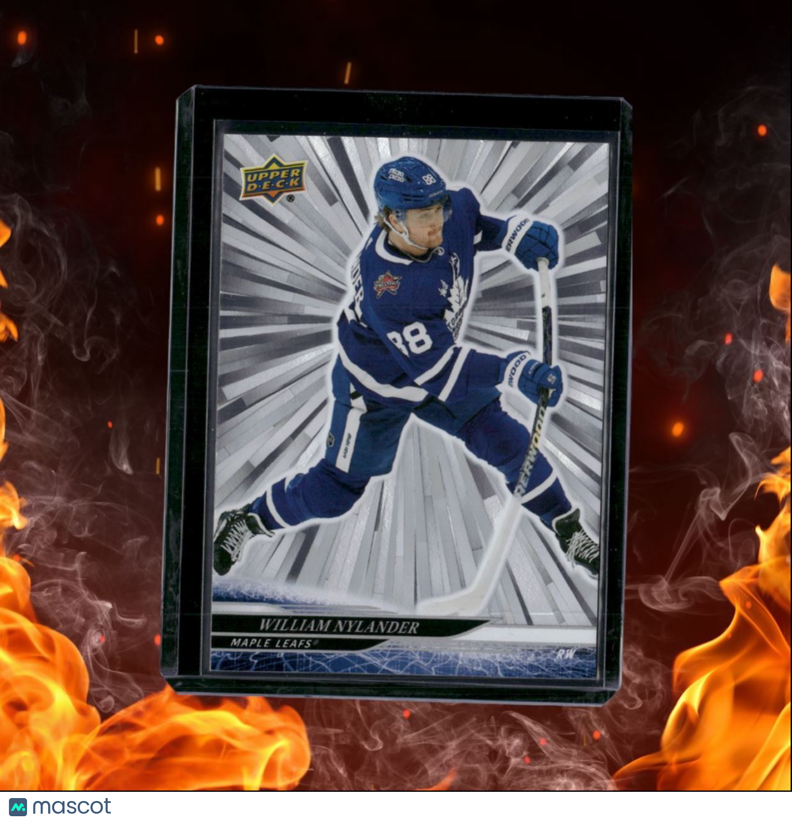 2024-25 Upper Deck William Nylander Outburst Silver #170