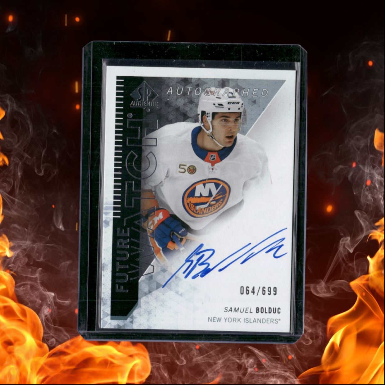 2023-24 SP Authentic Samuel Bolduc 2013-14 Retro Future Watch Rookie Auto