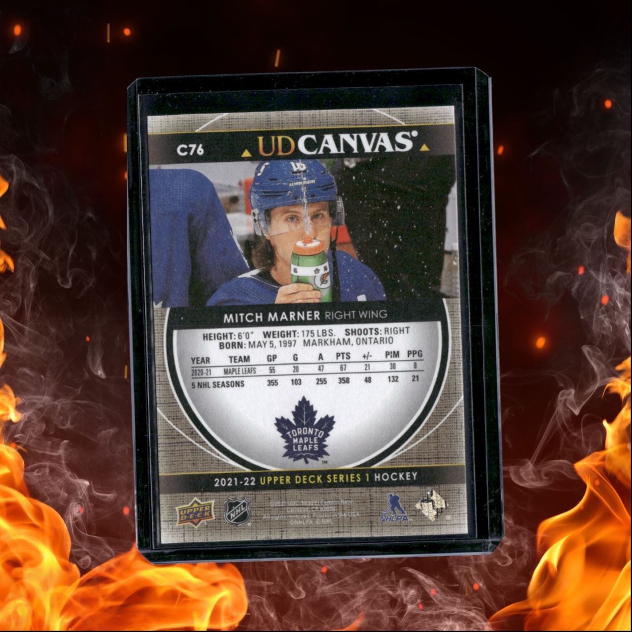 2021-22 Upper Deck Mitch Marner Canvas #C76