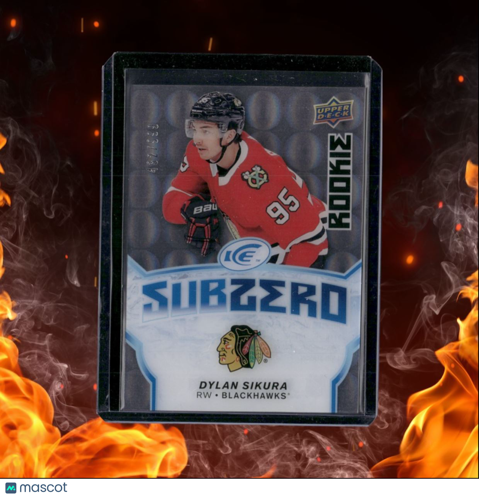 2018-19 Upper Deck Ice Dylan Sikura SubZero Rookie Auto 432/999 #SZ-25
