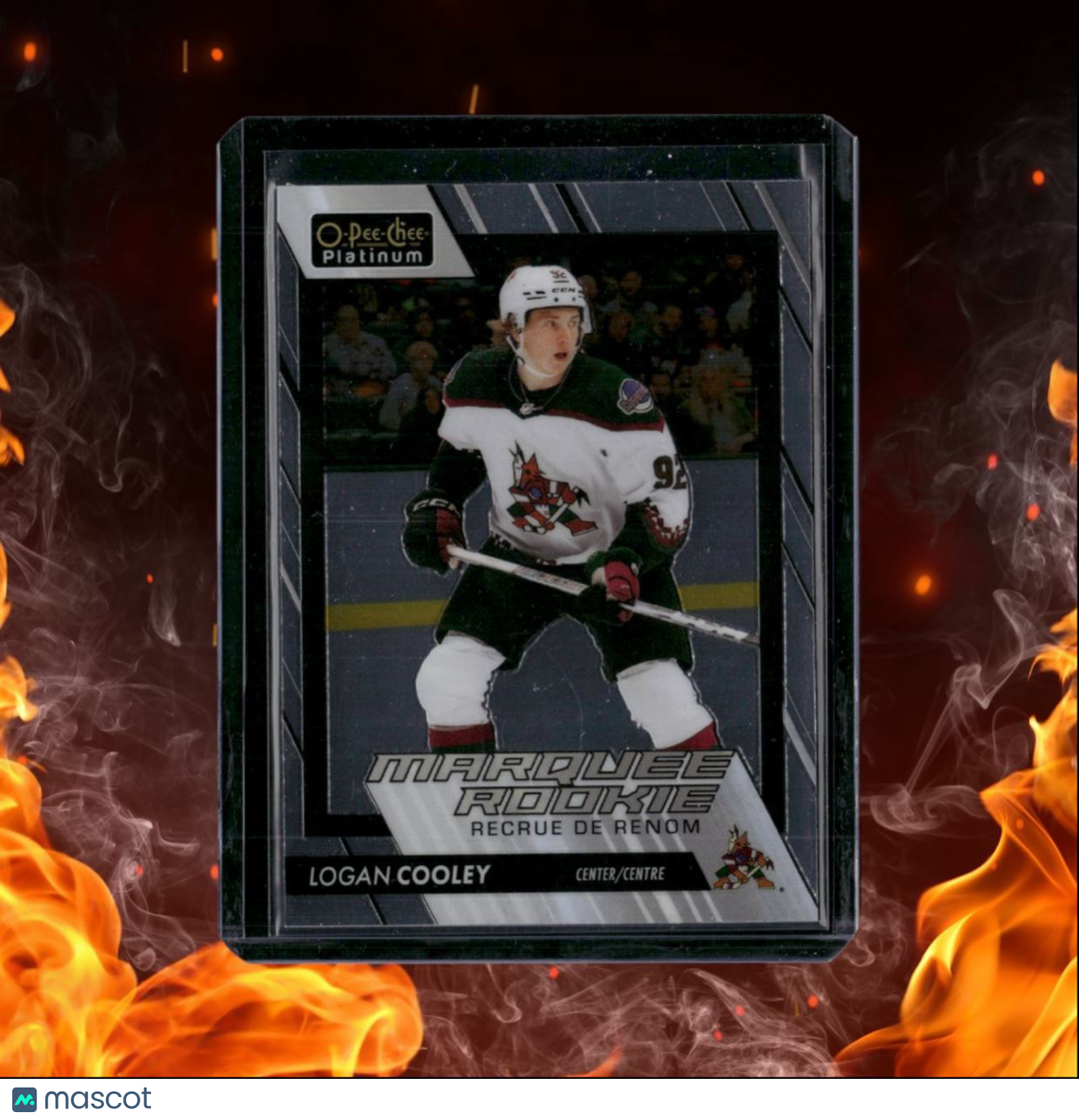 2023-24 O-Pee-Chee Platinum Logan Cooley Marquee (B) Rookie #202