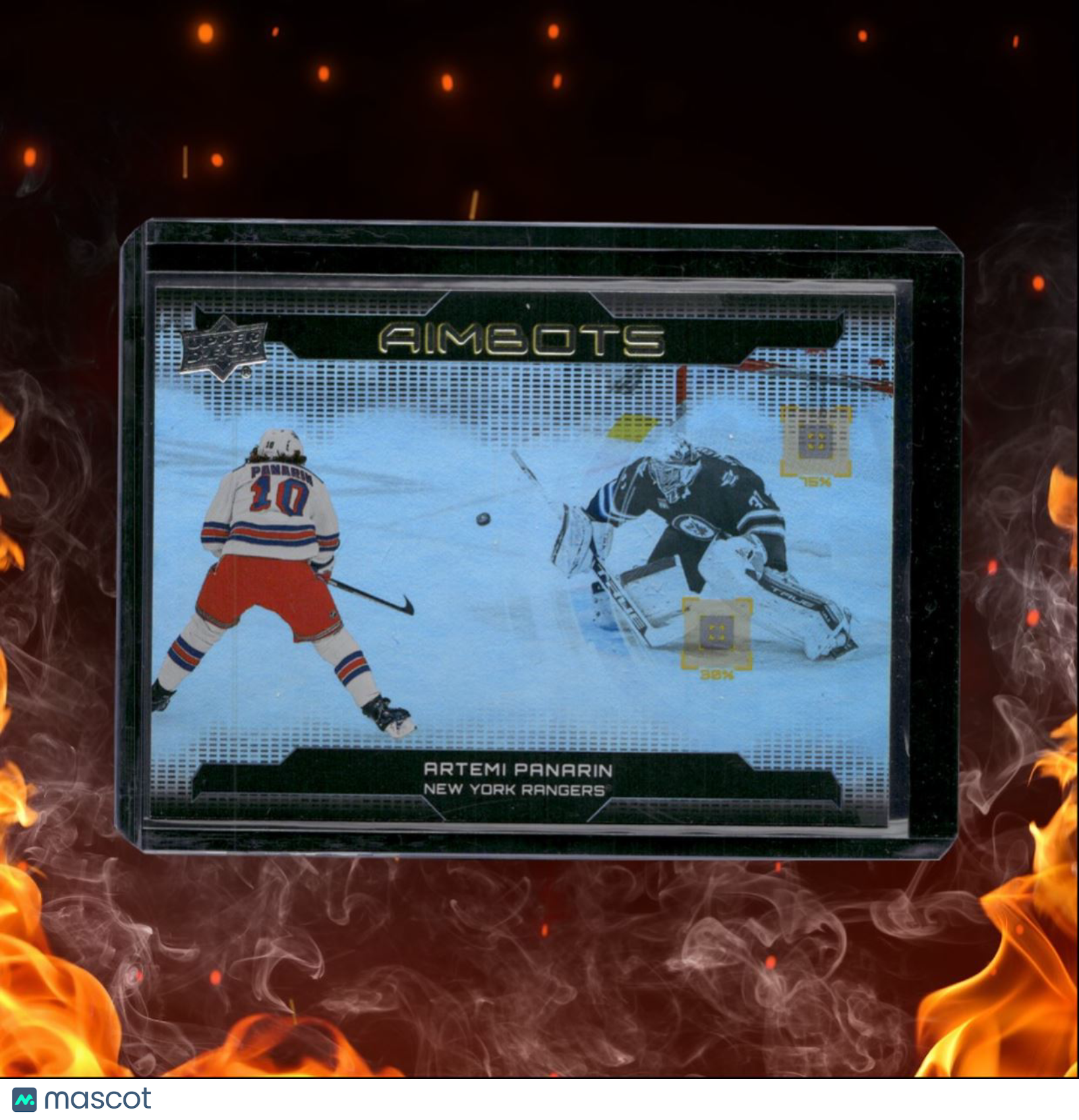 2024-25 Upper Deck Artemi Panarin Aimbot Black SSP #AB-9