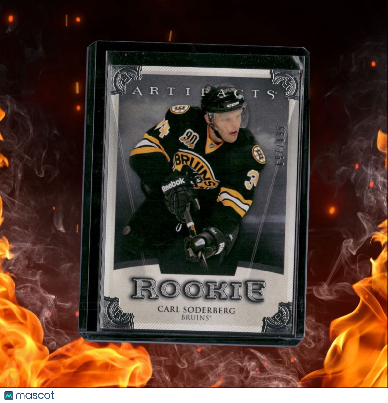 2013-14 Upper Deck Artifacts Carl Soderberg Rookie 697/899 #RED202